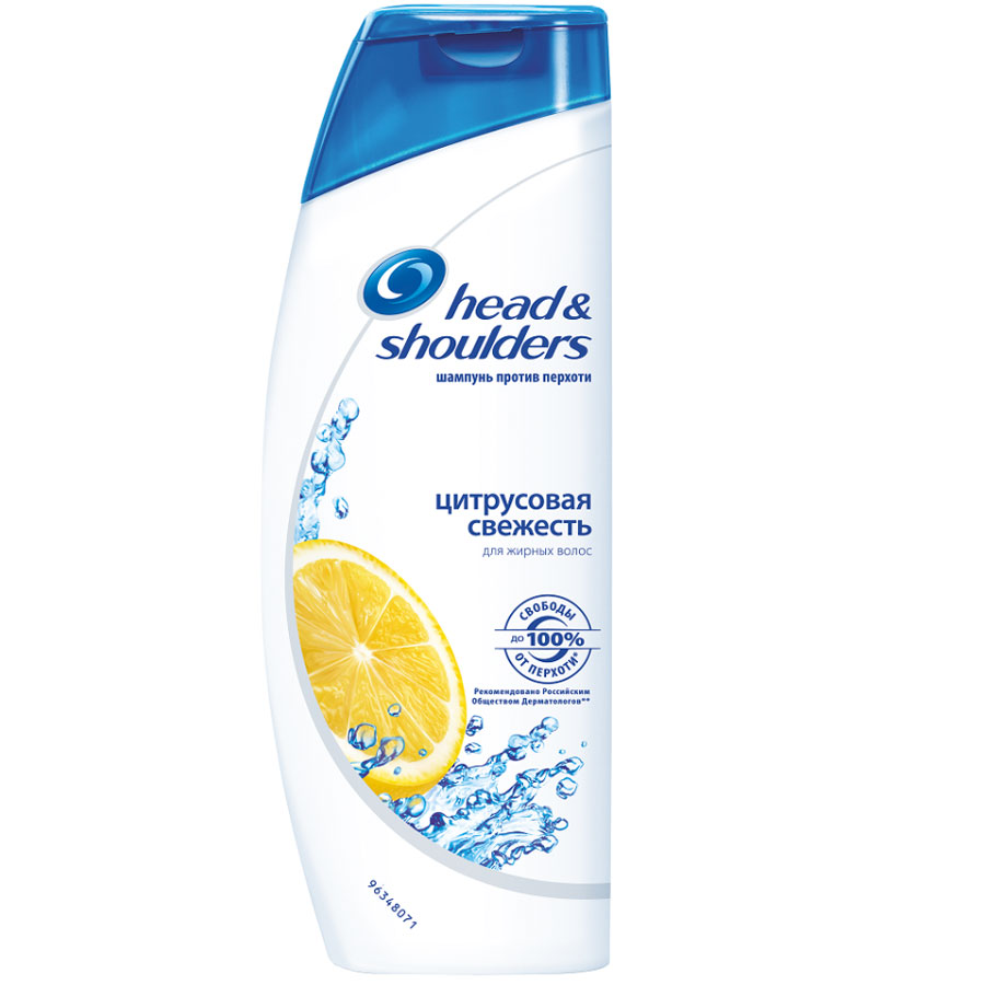 Шампунь против перхоти Head & Shoulders Цитрусовая свежесть, 600 млMP59.4D Шампунь против перхоти Head & Shoulders Цитрусовая свежесть, 600 млMP59.4DДо 100% свободы от перхоти!*Восхитительное сочетание цитрусовых ароматов, возвращающее свежесть волосам. Фруктовый шампунь против перхоти очищает кожу головы и склонные к жирности волосы, придает им естественную легкость и надолго дарит ощущение свежести. Деликатная формула подходит для ежедневного использования. *видимой перхоти при регулярном примененииТовар сертифицирован.
