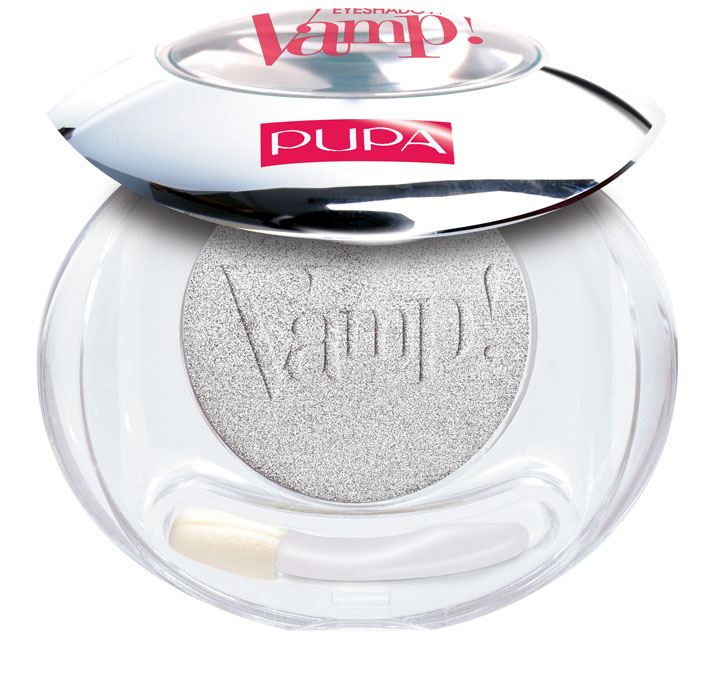 PUPA Компактные тени Vamp!, металлические, тон №403 лунный камень, 2,5 г28032022 PUPA Компактные тени Vamp!, металлические, тон №403 лунный камень, 2,5 г28032022Vamp! - компактные тени для век.Чистый цвет - безупречное нанесение. Взгляд звезды за несколько секунд. Vamp! Compact подарит вам чистейший, насыщенный цвет, равномерно распределяющийся при первом нанесении. Благодаря мягкой, кремовой текстуре тени легко наносятся и растушевываются, позволяя варьировать интенсивность тона. 24 ярких оттенка с высокой концентрацией пигментов и тремя различными эффектами - матовым, металлическим и глянцевым - созданы для бесконечного количества комбинаций цветов и всегда неповторимого образа Vamp! Результат? Несравнимый цвет и притягательный взгляд на целый день! Новый практичный формат pret-a-porter.Низкий риск возникновения аллергии. Офтальмологически тестированы.Товар сертифицирован.