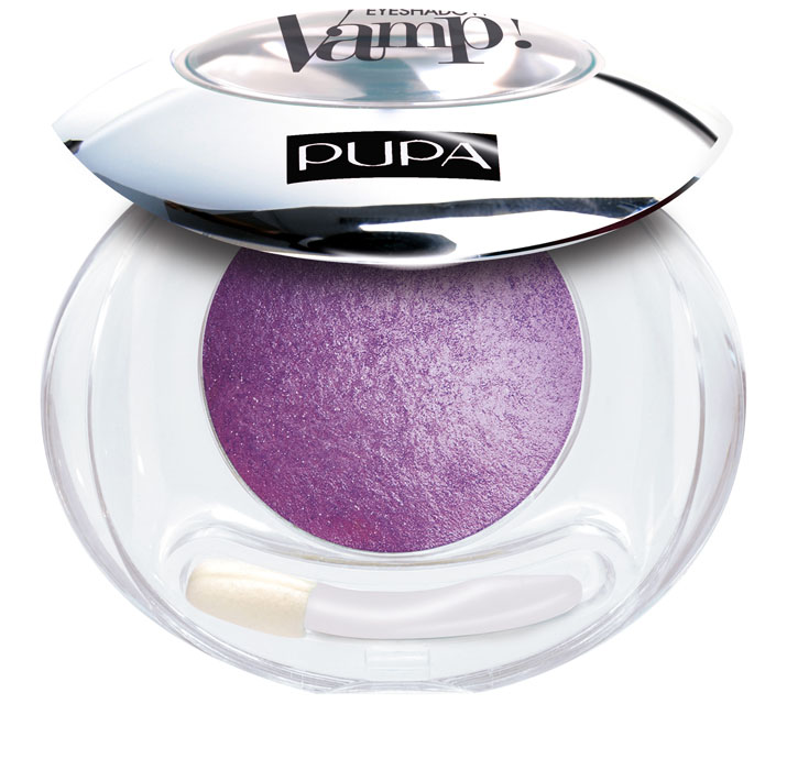 PUPA Запеченные тени VAMP! тон 105 фиолетовый сатиновый,1 гр.816N10525 PUPA Запеченные тени VAMP! тон 105 фиолетовый сатиновый,1 гр.816N10525Wet&Dry бестселлер Пупа - запеченные тени для век - в новой необыкновенной формуле с эффектом атласа. Формула содержит мельчайшие жемчужины, гарантирующие однородность и гладкость. Чрезвычайно мягкая и шелковистая текстура придает взгляду безграничную выразительность и утонченность. Luminys Silk могут быть использованы в сухом виде для создания элегантного и изысканного образа, а также во влажном в целях получения насыщенного и притягательного цвета.