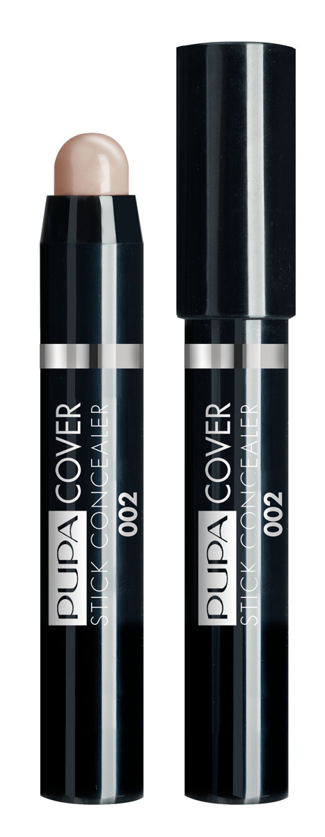 PUPA Корректор-стик Сover Stick Concealer, тон №002 Бежевый, 2.7 г28032022 PUPA Корректор-стик Сover Stick Concealer, тон №002 Бежевый, 2.7 г28032022Корректор-стик Сover Stick Concealer - плотная степень покрытия.Скрывает и корректирует изъяны кожи и признаки усталости простым движением, гарантируя превосходный результат. Приятная текстура обеспечивают лёгкое и безупречное нанесение и хорошо растушёвывается. Новый дизайн корректора с выдвижным грифелем прост и удобен в использовании, как карандаш. Низкий риск возникновения аллергии. Без парабенов.