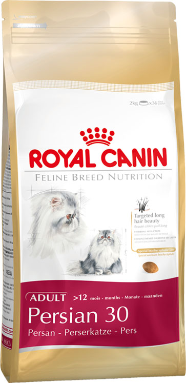 Корм сухой Royal Canin Persian Adult, для взрослых кошек персидских пород старше 12 месяцев, 4 кг0120710 Корм сухой Royal Canin Persian Adult, для взрослых кошек персидских пород старше 12 месяцев, 4 кг0120710Корм сухой Royal Canin Persian Adult - полнорационный корм для взрослых кошек персидских пород старше 12 месяцев.Предки персидских кошек были любимцами европейской аристократии, и до сих пор эта порода остается наиболее известной и почитаемой во всем мире! Персидскую кошку ценят не только за ее невероятную красоту, но и за благородный мягкий характер. Спокойствие и безмятежность — вот жизненное кредо этой утонченной аристократки. Королевская красота.Ни одна кошка не может похвастать такой же густой и длинной шерстью: у персидской кошки она достигает 20 см в области воротника. Для поддержания здоровья этой чувствительной шерсти требуются регулярный уход и защита. Помимо всего прочего персидские кошки отличаются разнообразием окрасов: на данный момент существует более 200 видов расцветки шерсти этих обаятельных животных. Предрасположенность к образованию волосяных комочков.Персидские кошки глотают немало шерсти во время ежедневного вылизывания. Непрерывный процесс линьки усугубляется домашним образом жизни. Чтобы предотвратить образование волосяных комочков в пищеварительном тракте, в результате которого могут возникнуть серьезные проблемы, необходимо регулярно вычесывать кошку и использовать адаптированный корм. Особый метод захвата корма, типичный для брахицефалов.В отличие от других кошек, представители персидской породы с характерной плоской мордой захватывают корм нижней поверхностью языка. Поэтому крокеты обычной формы им есть сложно.Все это только подчеркивает необходимость правильного подбора корма для персов. Очень длинная шерсть.Роскошная длинная шерсть с плотным подшерстком — особенность персидской кошки. Продукт PERSIAN содержит эксклюзивный комплекс нутриентов, помогающих поддерживать функцию кожного барьера и таким образом сохранять здоровье кожи и шерсти. Формула обогащена жирными кислотами Омега 3 (EPA и DHA) и Омега 6. Предотвращение образования волосяных комочков.Особое сочетание различных видов клетчатки стимулирует кишечный транзит и естественным образом сокращает образование волосяных комочков. Здоровье пищеварительной системы.Продукт поддерживает здоровье пищеварительной системы и баланс кишечной флоры. Специально для челюстей брахицефала.Almond 11 — крокета миндалевидной формы, специально разработанная для персидских кошек, для более легкого захвата корма. Состав: дегидратированное мясо птицы, животные жиры, рис, изолят растительных белков, кукуруза, растительная клетчатка, кукурузная мука, гидролизат белков животного происхождения, кукурузная клейковина, минеральные вещества, жом цикория, рыбий жир, оболочка и семена подорожника, соевое масло, фруктоолигосахариды, гидролизат дрожжей (источник мaннановых олигосахаридов), масло огуречника аптечного, экстракт бархатцев прямостоячих (источник лютеина). Добавки (в 1 кг): питательные добавки: витамин A: 28000 МЕ, витамин D3: 700 МЕ, E1 (железо): 41 мг, E2 (йод): 4,1 мг, E4 (медь): 6 мг, E5 (марганец): 53 мг, E6 (цинк): 160 мг, E8 (селен): 0,09 мг; консерванты, антиоксиданты.Товар сертифицирован.