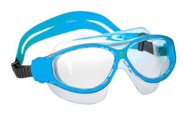 Маска для плавания Madwave Junior Flame Mask, цвет: голубойM0461 03 0 08W Маска для плавания Madwave Junior Flame Mask, цвет: голубойM0461 03 0 08WЮниорская маска для водных видов спорта с автоматической системой регулировки ремешков на корпусе. Закрывают чувствительную зону вокруг глаз. Улучшенная антизапотевающая защита стекла благодаря внедрению антифога капиллярным способом. Защита от ультрофиолетовых лучей UV 400. Целлюлозополимерные линзы. Вид переносицы — моноблок. Рамка — полипропилен, обтюратор — термпластичная резина. Силиконовый ремешок. Предназначена ориентировочно на возраст до 8 лет. Комплектация:Очки.Чехол. Характеристики: Материал: силикон, полипропилен, резина. Размер маски: 15,5 см х 7 см. Цвет: голубой. Размер упаковки: 17,5 см х 8 см х 6 см. Артикул: M0461 03 0 08W.