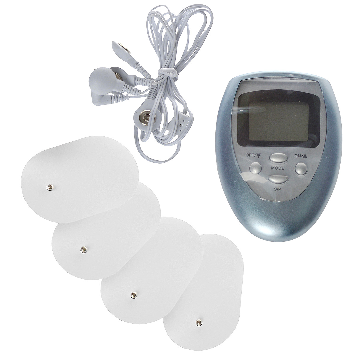 Миостимулятор электронный Bradex Импульс, точечный, цвет: серый. KZ 01551092049 Миостимулятор электронный Bradex Импульс, точечный, цвет: серый. KZ 01551092049Миостимулятор электронный Bradex Импульс изготовлен из ПВХ, металла и нейлона. Всего 40 минут занятий с миостимулятором заменяют интенсивную полуторачасовую пробежку! Благодаря комплексному подходу разработчиков, с помощью точечного миостимулятора вы можете накачать продольные и поперечные мышцы живота. Вам даже не придется выходить из дома, чтобы получить подтянутый рельефный живот и красивый пресс! Вы можете использовать устройство в любое время, например, при просмотре телевизора или на отдыхе. Также миостимулятор поможет улучшить ваше самочувствие во время реабилитации после травмы или при невралгических болях. Изделие позволит удобно расположиться на диване за чтением книги или просмотра фильма, в то время как будет укреплять необходимую группу мышц за счет настройки индивидуального режима, а также бороться с лишними килограммами, целлюлитом и дряблостью кожи. Миостимулятор предполагает несколько режимов воздействия (постукивание, модуляция, массирование) и две предустановленных программы для комплексных тренировок. Батарейки входят в комплект. Срок эксплуатации - 3 года.Комплектация: миостимулятор, 2 пары силиконовых подушечек, инструкция по применению, батарейки.