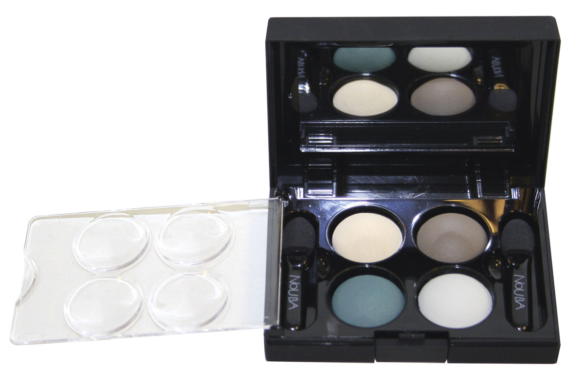 NoUBA Тени для век Quattro Eyeshadow Mat, запеченные, 4 цвета, тон №641, 2,4г5010777139655 NoUBA Тени для век Quattro Eyeshadow Mat, запеченные, 4 цвета, тон №641, 2,4г5010777139655Мягкая бархатистая текстура дает тончайшее покрытие, обеспечивая при этом насыщенный цвет. Особые минеральные пигменты в составе создают оптический anti-wrinkle effect, т.е. визуально минимизируют морщинки, придавая взгляду открытость, четкость и выразительность. Эти соблазнительные оттенки создают взгляд, полный чувственности и элегантности. Для получения более глубокого и более совершенного цвета и его сохранения на длительное время, используйте для нанесения на веки увлажненную кисточку для теней.Товар сертифицирован.