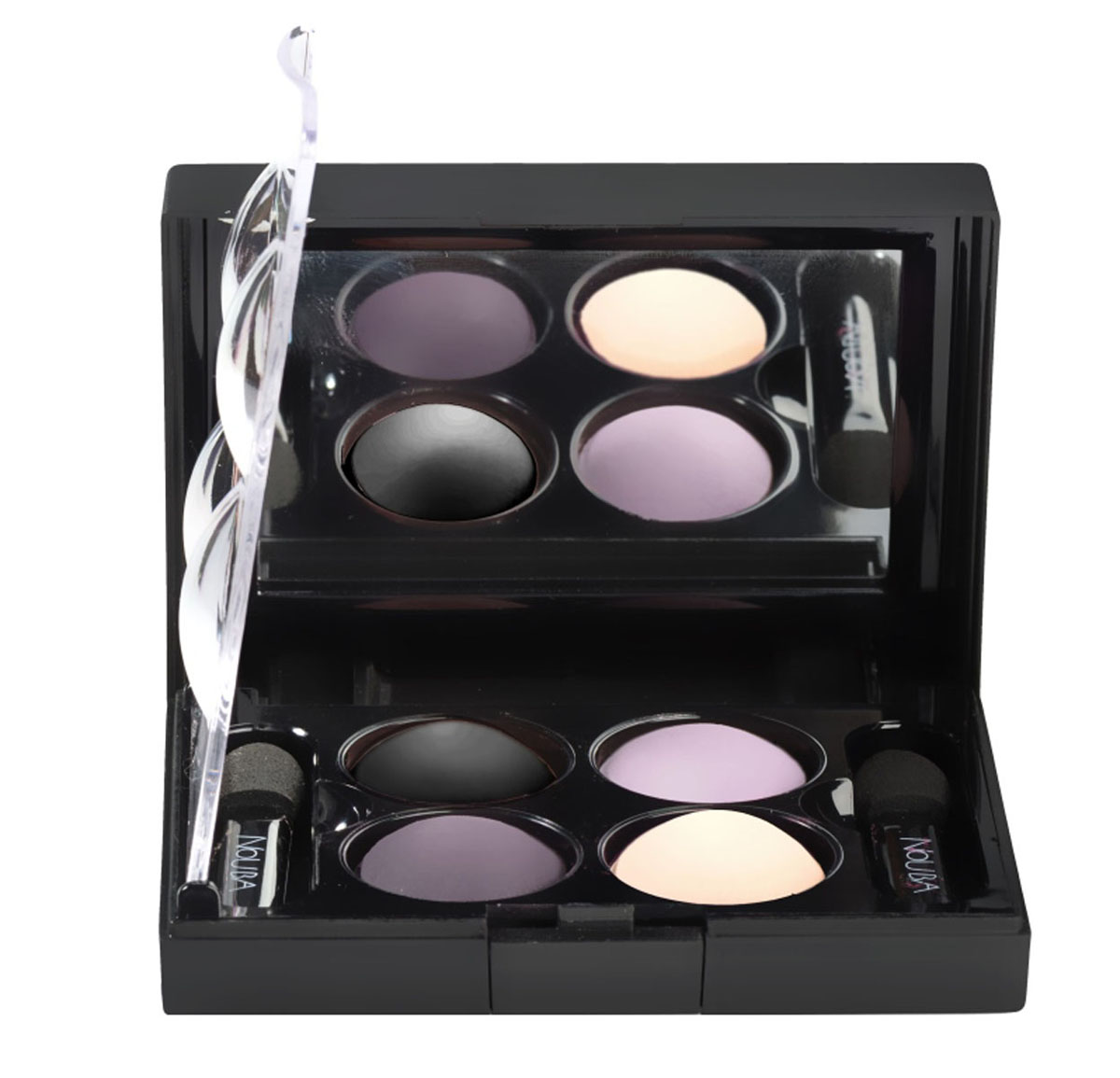 NoUBA Тени для век Quattro Eyeshadow Mat, запеченные, 4 цвета, тон №644, 2,4 гMFM-3101 NoUBA Тени для век Quattro Eyeshadow Mat, запеченные, 4 цвета, тон №644, 2,4 гMFM-3101Мягкая бархатистая текстура дает тончайшее покрытие, обеспечивая при этом насыщенный цвет. Особые минеральные пигменты в составе создают оптический anti-wrinkle effect, т.е. визуально минимизируют морщинки, придавая взгляду открытость, четкость и выразительность. Эти соблазнительные оттенки создают взгляд, полный чувственности и элегантности. Для получения более глубокого и более совершенного цвета и его сохранения на длительное время, используйте для нанесения на веки увлажненную кисточку для теней.Товар сертифицирован.