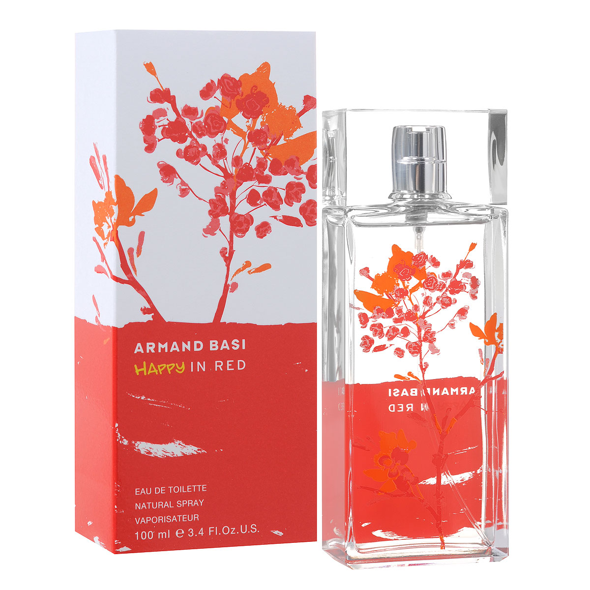 Armand Basi Туалетная вода Happy In Red, женская, 100 мл350012811068 Armand Basi Туалетная вода Happy In Red, женская, 100 мл350012811068Компания Idesa Parfums и Armand Basi представляют новый аромат линии: Armand Basi Happy In Red, для женщины общительной, яркой, жизнерадостной, которая представляет собой эмоциональную сторону ароматов Armand Basi. Happy In Red - аромат живой и позитивный, полный энтузиазма. Он создан для женщин, для которых улыбка - их визитная карточка. Энергичные и современные женщины, они поют, сидя за рулем, и танцуют везде, где только услышат музыкальные аккорды. Женщины, которые радуется каждому небольшому сюрпризу в своей жизни как празднику, каждый день, каждый раз. Женщины, у которых множество друзей и именно с ними они делят лучшее, что есть в жизни. Динамичный и неугомонный, Armand Basi Happy In Red несет в себе отголоски бесед с Вашими друзьями, наполненные радостью и смехом. Он бодрый, веселый и теплый, как дружба или влюбленность. Он нежный, женственный и кокетливый. Он дарит радость и раскрашивает мир в яркие цвета. Жизненная сила и энергия, спокойствие и положительный настрой на ритм большого города с его непреходящей связью с природой. Весна, которая отражается в небоскребах. Улыбки, что зажигают взгляды. Эмоции, которые всегда взаимны. Заразительный энтузиазм!Классификация аромата: шипровый, цветочный.Пирамида аромата:Верхние ноты: лимон, мандарин, розовый перец.Ноты сердца: гиацинт, жасмин, ирис.Ноты шлейфа: амбра, пачули, белый мускус, ветивер.Ключевые словаПозитивный, энергичный, зажигательный!Туалетная вода - один из самых популярных видов парфюмерной продукции. Туалетная вода содержит 4-10%парфюмерного экстракта. Главные достоинства данного типа продукции заключаются в доступной цене, разнообразии форматов (как правило, 30, 50, 75, 100 мл), удобстве использования (чаще всего - спрей). Идеальна для дневного использования.Товар сертифицирован.