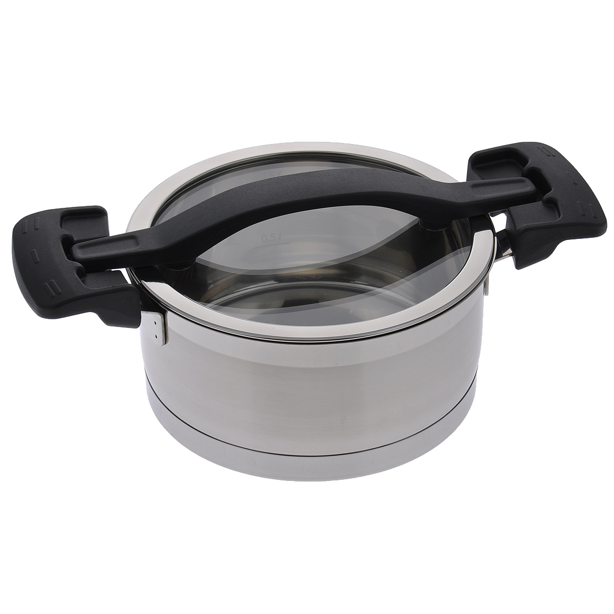 Кастрюля Tescoma Ultima с крышкой, 2 л. 78063254 009312 Кастрюля Tescoma Ultima с крышкой, 2 л. 78063254 009312Кастрюля Tescoma Ultima, изготовленная из высококачественной нержавеющей стали 18/10, снабжена толстым многослойным дном, что значительно снижает вероятность пригорания пищи. Внешняя поверхность кастрюли оформлена сочетанием зеркальной и матовой полировки. Изделие оснащено удобными ручками из прочного и легкого нейлона. Внутри кастрюля снабжена мерной шкалой. Крышка кастрюли изготовлена из жаропрочного стекла и оснащена ободком из нержавеющей стали и удобной нейлоновой ручкой. Уникальная крышка снабжена тремя рабочими функциями: без отверстия для пара - быстрое кипячение и разогрев еды, экономия энергии;небольшое отверстие для пара - для комфортного приготовления пищи; большое отверстие для пара - для приготовления жидких блюд, картофеля,макарон, супов.Кастрюля Tescoma Ultima - это идеальный подарок для современных хозяек, которые следят за своим здоровьем и здоровьем своей семьи. Эргономичный дизайн и функциональность позволят вам наслаждаться процессом приготовления любимых и полезных для здоровья блюд. Можно мыть в посудомоечной машине. Пригодна для всех типов плит, включая индукционные.