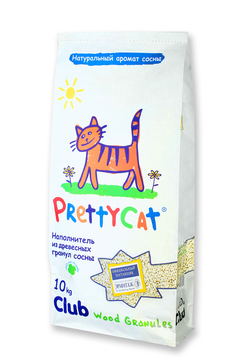 Наполнитель для кошачьих туалетов PrettyCat Wood Granules, древесный, 10 кг0120710 Наполнитель для кошачьих туалетов PrettyCat Wood Granules, древесный, 10 кг0120710Наполнитель для кошачьих туалетов PrettyCat Wood Granules изготовлен из древесных гранул сосны. Главная особенность данного наполнителя в том, что при производстве используется только сухая сосна, только одного региона и только одной породы - Skandinavika (одобрено ветеринарами). Это абсолютно экологически чистый материал, который безопасен для здоровья вашей кошки, к тому же гранулы полностью растворяется в экосистеме и их можно смывать в унитаз. Наполнитель защищает людей и кошек от воздействия бактерий, эффективно убивает неприятные запахи, наполняя дом хвойным ароматом. Настоящий и сильный природный запах работает дольше всех. По данным многочисленных тестов PrettyCat обладает самой большой впитываемостью на рынке благодаря самой низкой влажности у гранулы - в среднем 6%. Древесная гранула в разных упаковкаходинаковая. Диаметр гранулы: 6мм.Длина гранулы: 0,5-2,3 см. Вес: 10 кг (впитывает 30 литров жидкости).Материал: древесные гранулы сосны.