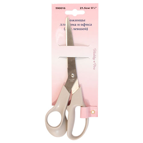 Ножницы для левшей Hobby & Pro, длина 21,5 смFS-54104 Ножницы для левшей Hobby & Pro, длина 21,5 смFS-54104Ножницы Hobby&Pro изготовлены из нержавеющей стали и пластмассы. Ручки и лезвия ножниц специально разработаны для левшей. Натяжение лезвий регулируется с помощью винта.Ножницы Hobby&Pro предназначены для любых работ по дому, в школе и в офисе, они станут незаменимым вашим помощником. Длина ножниц: 21,5 см. Длина лезвия: 12 см. Ширина лезвия: 1,5 см.