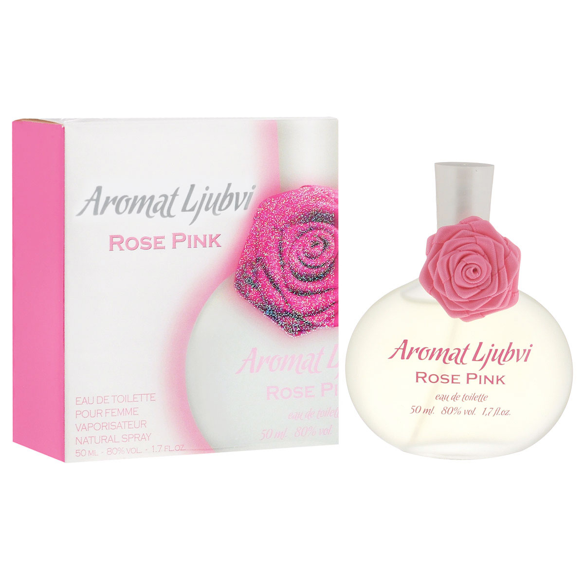 Apple Parfums Туалетная вода Aromat Ljubvi. Rose Pink, женская, 50 мл28032022 Apple Parfums Туалетная вода Aromat Ljubvi. Rose Pink, женская, 50 мл28032022Аромат Aromat Ljubvi. Rose Pink от Apple Parfums пробуждает чувства и создает вокруг атмосферу радости. Легкость и женственность сквозит в каждой ноте парфюмерии.Аромат раскрывается свежими нотами. Приоткрывая свое сердце, где таится целый вихрь чувственности.Классификация аромата: свежий, цветочный.Пирамида аромата:Верхние ноты: красный апельсин, кориандр.Ноты сердца: жасмин, фиалка.Ноты шлейфа:кардамон, сандал. Ключевые словаСвежий, легкий, чувственный!Туалетная вода - один из самых популярных видов парфюмерной продукции. Туалетная вода содержит 4-10%парфюмерного экстракта. Главные достоинства данного типа продукции заключаются в доступной цене, разнообразии форматов (как правило, 30, 50, 75, 100 мл), удобстве использования (чаще всего - спрей). Идеальна для дневного использования.Товар сертифицирован.