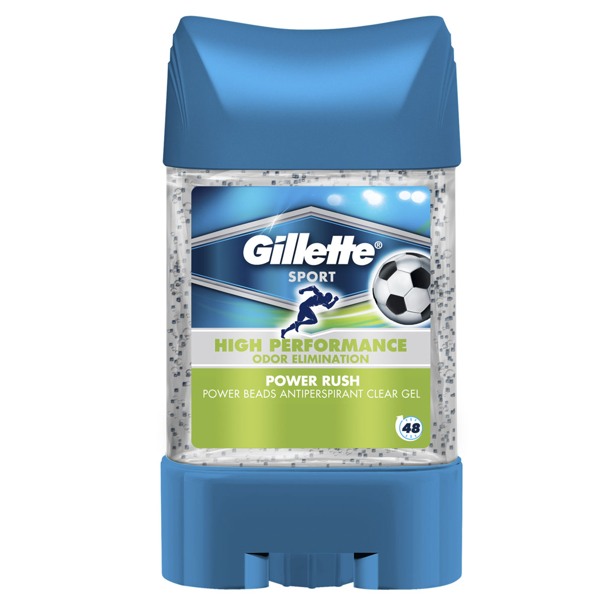Gillette Гелевый дезодорант-антиперспирант Power Beads Power Rush, 75 млMP59.4D Gillette Гелевый дезодорант-антиперспирант Power Beads Power Rush, 75 млMP59.4DГелевый дезодорант-антиперспирант Gillette 3X Sistem. Power Rush со специальными гранулами содержит тройную систему защиты от появления запаха пота. Оказывает охлаждающий эффект. Рекомендуется для ежедневного использования.Характеристики: Объем: 75 мл. Производитель: Франция. Артикул: 98865027. Товар сертифицирован.