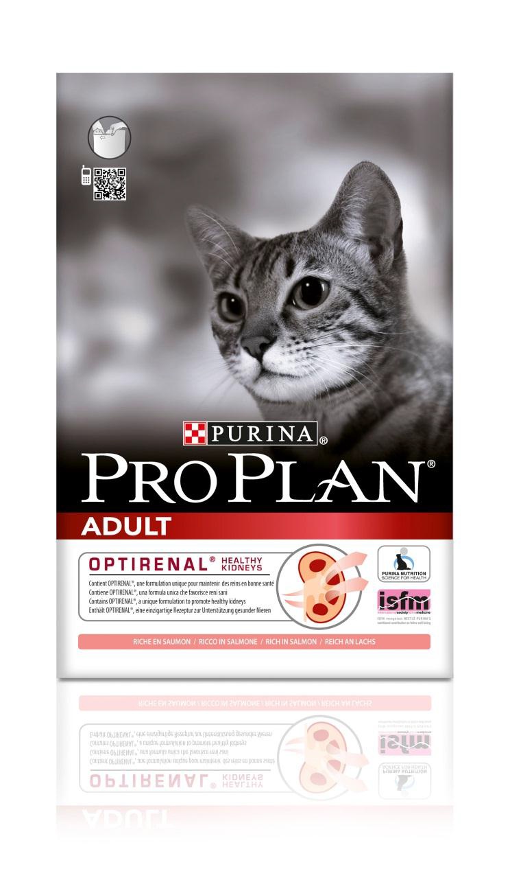 Корм сухой Pro Plan Adult для взрослых кошек, с лососем, 10 кг0120710 Корм сухой Pro Plan Adult для взрослых кошек, с лососем, 10 кг0120710Сухой корм Pro Plan Adult - это полноценный рацион для взрослых кошек. Он содержит особую разработанную с участием ученых комбинацию ингредиентов для поддержания здоровья вашего питомца в течение продолжительного времени. Особенности сухого корма: В состав корма входят все необходимые питательные вещества, включая витамины А, С и Е, а также Омега-3 и Омега-6 жирные кислоты, и натуральный пребиотик;Содержит уникальную формулу для поддержания здоровья почек;Помогает сохранить здоровые суставы и прекрасную подвижность;Делает шерсть шелковистой и блестящей;Помогает защитить зубы от образования налета и зубного камня;Поддерживает здоровье иммунной системы вашего питомца.Состав: лосось (18%), рис, кукурузный глютен, сухой белок птицы, кукуруза, пшеница, животный жир, яичный порошок, сухой корень цикория (2%), пшеничный глютен, минеральные вещества, концентрат горохового белка, вкусоароматическая кормовая добавка, дрожжи, натуральный пребиотик. Анализ: белок: 36%, жир: 16%, сырая зола: 7%, сырая клетчатка: 1%.Добавки на кг: витамин А: 32 600; витамин D3: 1060; витамин Е: 720 мг/кг; железо: 60; йод: 1,9; медь: 11; марганец: 15; цинк: 140; селен: 0,12 мг/кг.Товар сертифицирован.