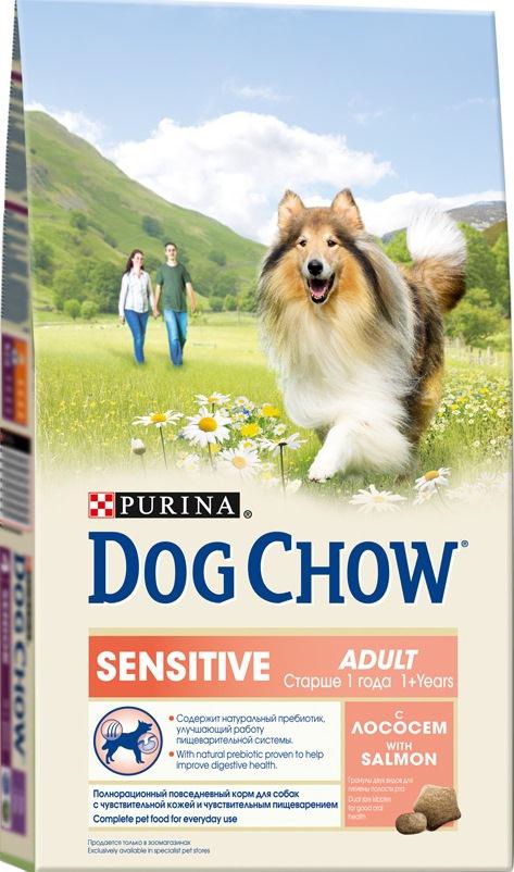 Корм сухой Dog Chow Sensitive для взрослых собак с чувствительным пищеварением, с лососем, 2,5 кг0120710 Корм сухой Dog Chow Sensitive для взрослых собак с чувствительным пищеварением, с лососем, 2,5 кг0120710Сухой корм Dog Chow Sensitive - 100% полнорационное сбалансированное питание, предназначенное для собак с чувствительной кожей и чувствительным пищеварением. Содержит натуральный пребиотик, улучшающий работу пищеварительной системы. Цикорий - источник натурального пребиотика, который, как показали исследования, способствует росту численности полезных кишечных бактерий и нормализации деятельности пищеварительной системы. Корм для собак с чувствительной кожей и чувствительным пищеварением содержит омега-3 жирные кислоты, которые поддерживают здоровье чувствительной кожи и шерсти, а также натуральный пребиотик, улучшающий работу пищеварительной системы, помогая вашему питомцу быть счастливым. Гранулы двух видов для гигиены полости рта. Специальная форма и текстура гранул способствует легкому пережевыванию и поддержанию здоровья полости рта. Наши диетологи и заводчики тщательно протестировали это сочетание гранул для гарантии того, что они подходят и нравятся взрослым собакам различных пород. Содержит лосось - источник высококачественного белка для поддержания хорошего пищеварения. Оптимальный уровень омега-3 и омега-6 жирных кислот, которые сдерживают связанные с пищевой чувствительностью кожные реакции, помогают коже сохранять естественную влажность и эластичностьСодержит витамин Е, который в качестве антиоксиданта участвует в борьбе со свободными радикалами и укрепляет естественную защиту организма. Состав: злаки, мясо и продукты переработки мяса, продукты переработки сырья растительного происхождения, масла и жиры, рыба и продукты переработки рыбы (в том числе лосось), овощи (сухой корень цикория), минеральные вещества, витамины, антиоксиданты. Добавленные вещества (на 1 кг): витамин А 20300 МЕ, витамин D3 1180 МЕ, витамин Е 97 МЕ; железо 84,3 мг, йод 2,1 мг, медь 9,4 мг, марганец 6,4 мг, цинк 151,5 мг, селен 0,21 мг. Гарантируемые показатели: белок 23%, жир 10%, сырая зола 8%, сырая клетчатка 3%, Омега-3 жирные кислоты (ЭПК+ДГК) 0,2%. Вес: 2,5 кг. Товар сертифицирован.