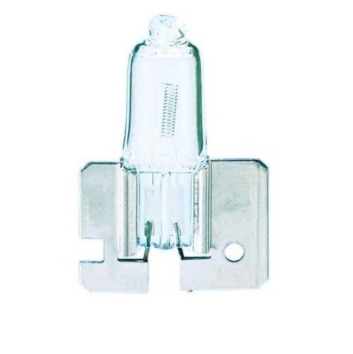 Лампа автомобильная галогенная Philips MasterDuty, для фар, цоколь H2 (X511), 24V, 70W10503 Лампа автомобильная галогенная Philips MasterDuty, для фар, цоколь H2 (X511), 24V, 70W10503Галогенная лампа для автомобильных фар Philips MasterDuty произведена из запатентованного кварцевого стекла с УФ фильтром Philips Quartz Glass. Кварцевое стекло Philips в отличие от обычного твердого стекла выдерживает гораздо большее давление смеси газов внутри колбы, что препятствует быстрому испарению вольфрама с нити накаливания. Кварцевое стекло выдерживает большой перепад температур, при попадании влаги на работающую лампу изделие не взрывается и продолжает работать. Лампы для головного освещения MasterDuty имеют максимальную вибростойкость и обеспечивают долгий срок службы. Эти лампы служат в 2 раза дольше, их вибростойкость увеличена в два раза по сравнению с обычными лампами, представленными на рынке. Лампы MasterDuty отличаются повышенной прочностью крепления цоколя для непревзойденной защиты от механических ударов, а также прочной двойной нитью накаливания, которая выдерживает значительные вибрации. MasterDuty - лучший выбор для водителей, которым нужна продолжительная прочность.Автомобильные галогенные лампы Philips удовлетворят все нужды автомобилистов: дальний свет, ближний свет, передние противотуманные фары, передние и боковые указатели поворота, задние указатели поворота, стоп-сигналы, фонари заднего хода, задние противотуманные фонари, освещение номерного знака, задние габаритные/стояночные фонари, освещение салона.