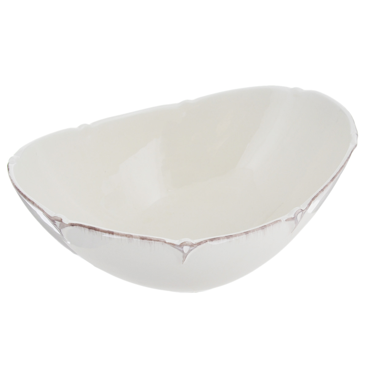 Салатник Lillo Ideal, цвет: молочный, 22 см х 16 см54 009312 Салатник Lillo Ideal, цвет: молочный, 22 см х 16 см54 009312Салатник Lillo Ideal, изготовленный из высококачественной керамики, прекрасно впишется в интерьер вашей кухни и станет достойным дополнением к кухонному инвентарю. Изделие выполнено в виде ладьи.Такой салатник украсит сервировку вашего стола и подчеркнет прекрасный вкус хозяйки, а также станет отличным подарком.Можно использовать в посудомоечной машине и микроволновой печи. Размер салатника (по верхнему краю): 22 см х 16 см.Высота салатника: 9 см.