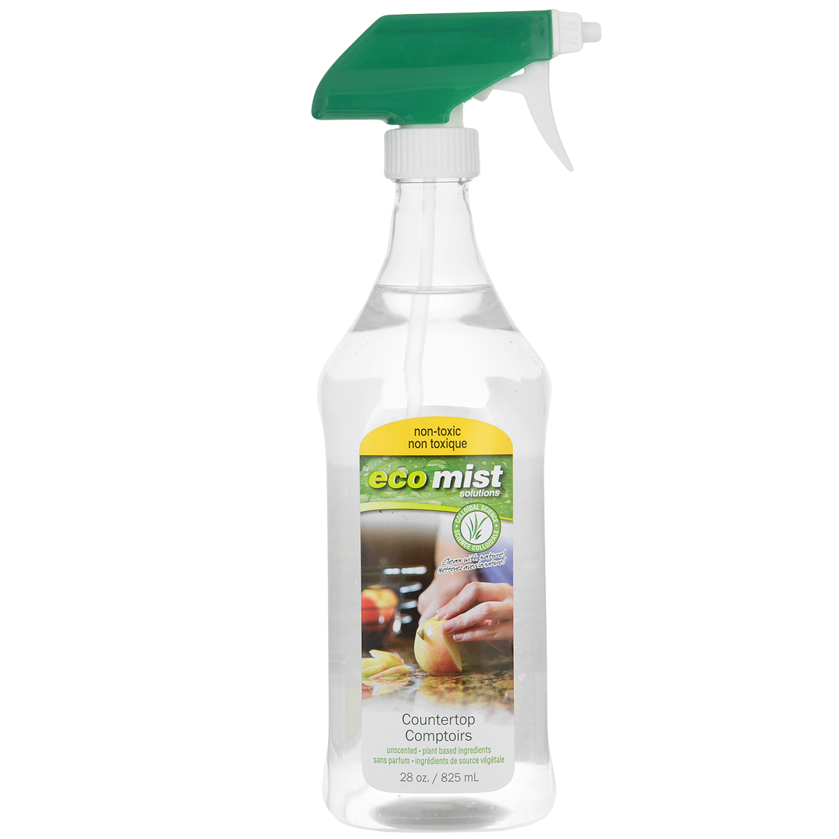 Средство для очистки столешниц Eco Mist, 825 мл68/5/3 Средство для очистки столешниц Eco Mist, 825 мл68/5/3Средство Eco Mist предназначено для удаления пыли, грязи, плесени, грибка со всех видов каменных столешниц и предметов - гранитных, мраморных, известняковых, керамических. Незаменимое средство при уборке саун, бань и др. Придает сияющий вид и идеальную чистоту.Состав: дехлорированная вода, обработанный экстракт кокосового ореха, сахарный тростник, экстракт зерна.