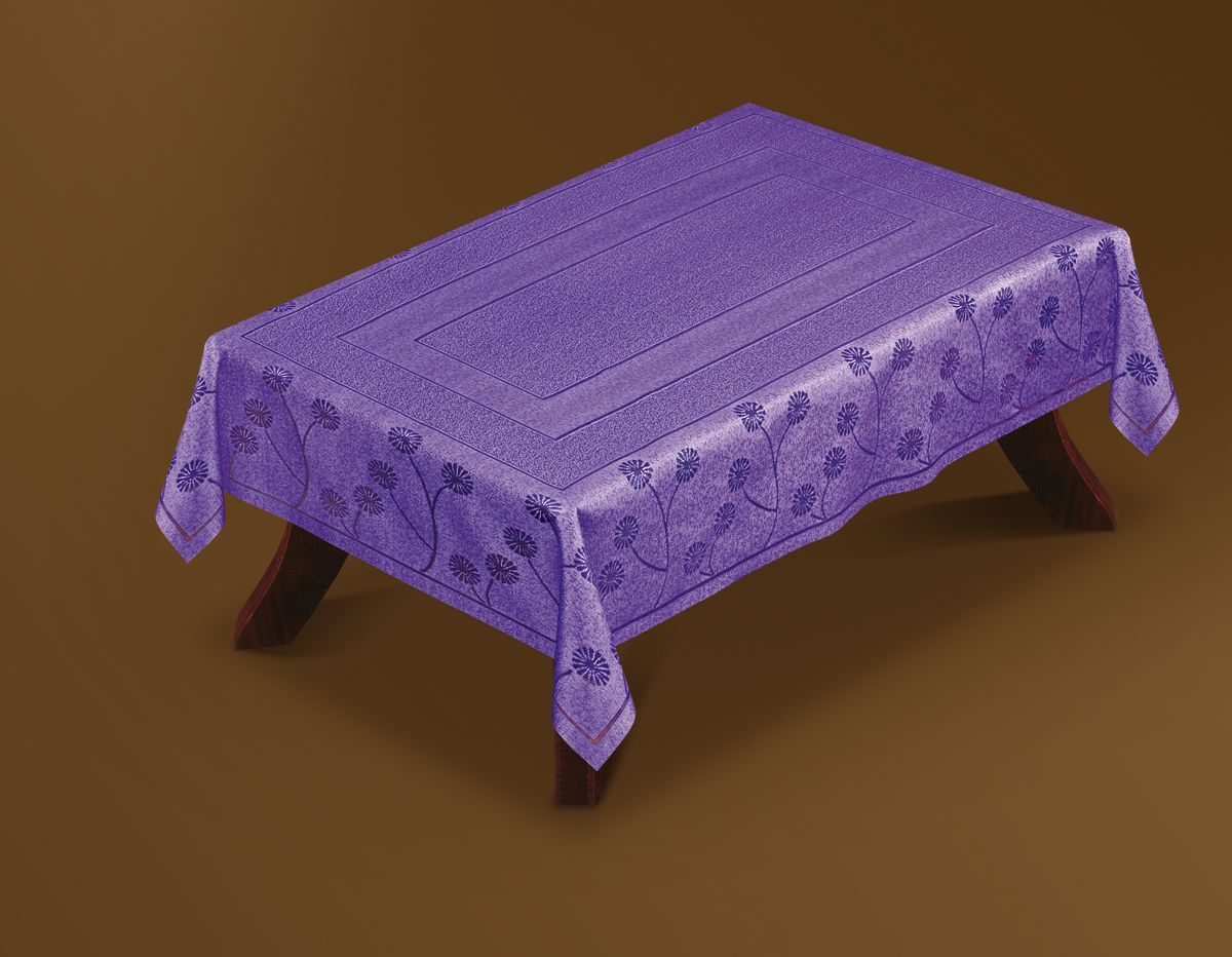 Скатерть Haft Gold Line, прямоугольная, цвет: фиолетовый, 100x 160 см. 221570/100WКTC72-271 Скатерть Haft Gold Line, прямоугольная, цвет: фиолетовый, 100x 160 см. 221570/100WКTC72-271Великолепная прямоугольная скатерть Haft Gold Line, выполненная из полиэстера, органично впишется в интерьер любого помещения, а оригинальный дизайн удовлетворит даже самый изысканный вкус. Скатерть изготовлена из сетчатого материала с ажурным цветочным рисунком по краям. Скатерть Haft Gold Line создаст праздничное настроение и станет прекрасным дополнением интерьера гостиной, кухни или столовой.