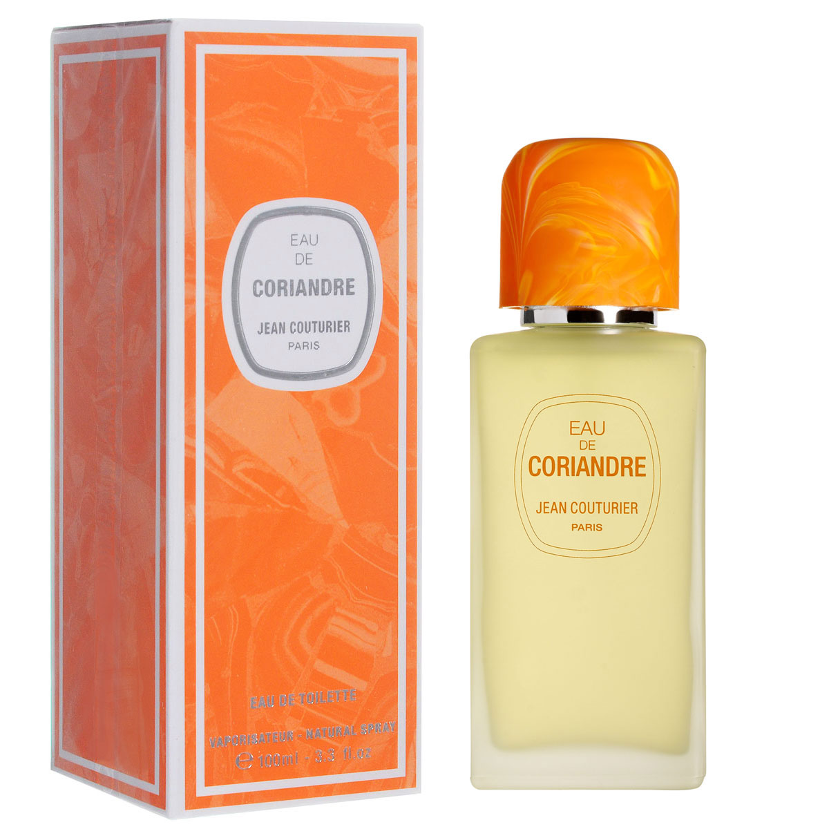 Jean Couturier Туалетная вода Eau de Coriandre, женская, 100 мл1092018 Jean Couturier Туалетная вода Eau de Coriandre, женская, 100 мл1092018Изысканный и бесконечно женственный аромат Jean Couturier Eau De Coriandre – современная версия классического шипра. Он, как застывшая янтарная капля меда, собрал в себя самые волнующие ароматы Средиземноморья: свежесть воздуха, ароматы цветущих садов, согретые теплыми лучами солнца. Контраст свежести цитрусов, нежности цветов и терпкости древесных оттенков дубового мха и пачули подчеркивает элегантность и утонченность своей героини.Классификация аромата: цветочный, шипровый.Пирамида аромата:Верхние ноты: матэ, бергамот, мандарин, дыня, ананас, гальбанум.Ноты сердца: фрезия, фиалка, белый персик, пион, майский ландыш.Ноты шлейфа: мускат, гваяк, кардамон, сандал, кедр, мускус. Ключевые слова Роскошный, женственный, изысканный!Туалетная вода - один из самых популярных видов парфюмерной продукции. Туалетная вода содержит 4-10%парфюмерного экстракта. Главные достоинства данного типа продукции заключаются в доступной цене, разнообразии форматов (как правило, 30, 50, 75, 100 мл), удобстве использования (чаще всего - спрей). Идеальна для дневного использования. Товар сертифицирован.