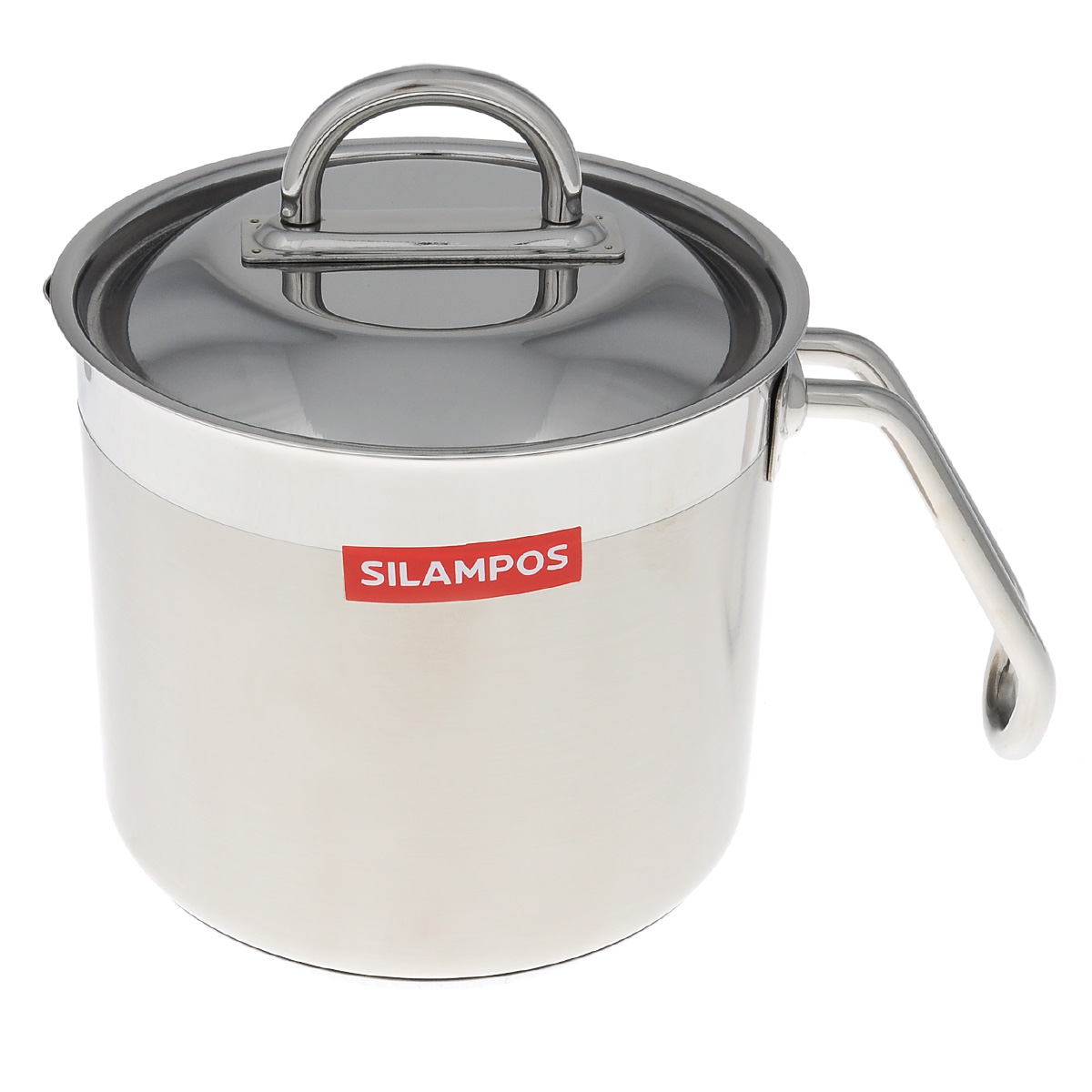 Молочник Silampos Nautilus с крышкой, 1,9 л94672 Молочник Silampos Nautilus с крышкой, 1,9 л94672Молочник Silampos Nautilus изготовлен из высококачественной нержавеющей стали с комбинированной матовой и зеркальной полировкой. Зеркальный ободок у кромки с внешней стороны придает посуде стильный внешний вид. Термическое дно Impact Disc Plus выдерживает температуры до двух раз превосходящую максимальную температуру, необходимую для приготовления пищи. Изделие оснащено прочной стальной ручкой. Специальный изогнутый носик посуды обеспечивает легкое и аккуратное выливание жидкости. Крышка, выполненная из нержавеющей стали, плотно прилегает к краю посуды.Молочник можно использовать на всех типах плит, включая индукционные. Можно мыть в посудомоечной машине.Посуда Silampos производится с использованием самых последних достижений в области производства изделий из нержавеющей стали. Алюминиевый диск инкапсулируется между дном кастрюли и защитной оболочкой из нержавеющей стали под давлением 1500 тонн. Этот высокотехнологичный процесс устраняет необходимость обычной сварки, ахиллесовой пяты многих производителей товаров из нержавеющей стали. Вместо того, чтобы сваривать две металлические детали вместе, этот процесс соединяет алюминий и нержавеющей стали в единое целое. Метод полной инкапсуляции позволяет с абсолютной надежностью покрыть алюминиевый диск нержавеющей сталью. Это делает невозможным контакт алюминиевого диска с открытым огнем и активной средой некоторых моющий средств. Посуда Silampos является лауреатом многочисленных Португальских и Европейских конкурсов, и по праву сохраняет лидирующие позиции на рынке кухонной посуды в Европе и мире. Посуда изготовлена из нержавеющей стали с добавлением 18% хрома и 10% никеля. Посуду можно мыть в посудомоечной машине, использовать на всех видах плит (газовые, электрических, керамических и индукционных). Оснащена специальным алюминиевым диском - Impact Disk, разработанным с применением передовой технологии соединения диска с дном кастрюли и защитной оболочкой из нержавеющей стали под высоким давлением. Выдерживают температуру до 600°С. Использование алюминиевого жарораспределяющего диска позволяет значительно сократить время приготовления пищи. Производство Португалия. Высота стенки: 12,5 см. Толщина стенки: 1 мм. Толщина дна: 7 мм. Диаметр дна: 12 см. Длина ручки: 11 см.
