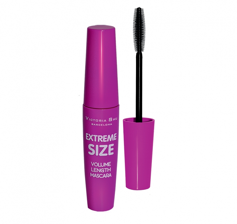 Victoria Shu Тушь для ресниц Extreme size, 11 мл28032022 Victoria Shu Тушь для ресниц Extreme size, 11 мл28032022Формула с микроволокнами придают экстремальное удлинение. Силиконовая щеточка- фиксатор из 26 колец. Витамин Е питает и укрепляет. Результат – выразительный объем и удлинение до бесконечности!