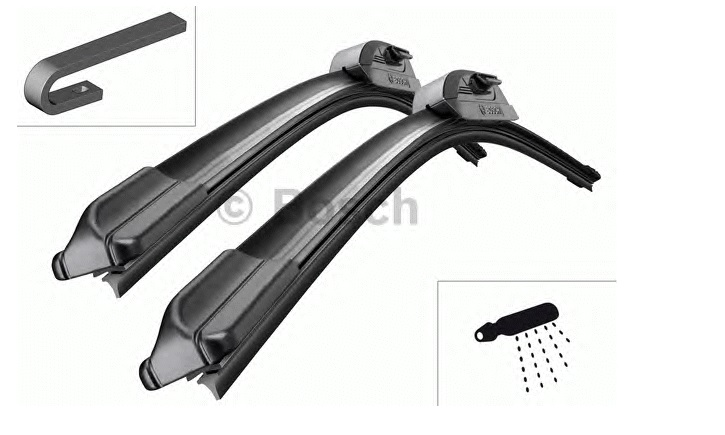 Щетки стеклоочистителя BOSCH Aerotwin AR725S, 650мм / 550мм, бескаркасная, 2 штS03301004 Щетки стеклоочистителя BOSCH Aerotwin AR725S, 650мм / 550мм, бескаркасная, 2 штS03301004Mercedes Тип крепления - 1