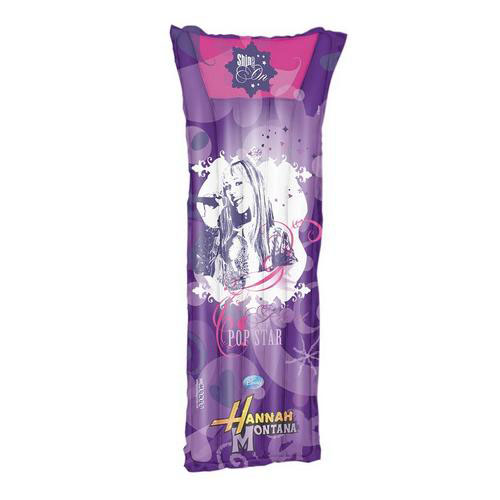 Матрас надувной Mondo Hannah Montana, цвет: сиреневый, 170 см х 68 смJL027274NG Матрас надувной Mondo Hannah Montana, цвет: сиреневый, 170 см х 68 смJL027274NGДетский надувной матрас Mondo Hannah Montana выполнен из прочного ПВХ и стилизованным изображением знаменитой Ханны Монтаны из одноименного сериала.Матрас великолепно подойдет для вас и вашего малыша. На нем вы сможете не только плавать, но и загорать на пляже или во дворе загородного дома. Матрас выполнен из нескольких секторов и оснащен удобной подушечки для головы, благодаря чему лежать на нем будет особенно удобно.Надувной матрас Mondo Hannah Montana станет незаменимым атрибутом летнего отдыха на воде, и сделает его еще интереснее.Рекомендуется надувать вручную