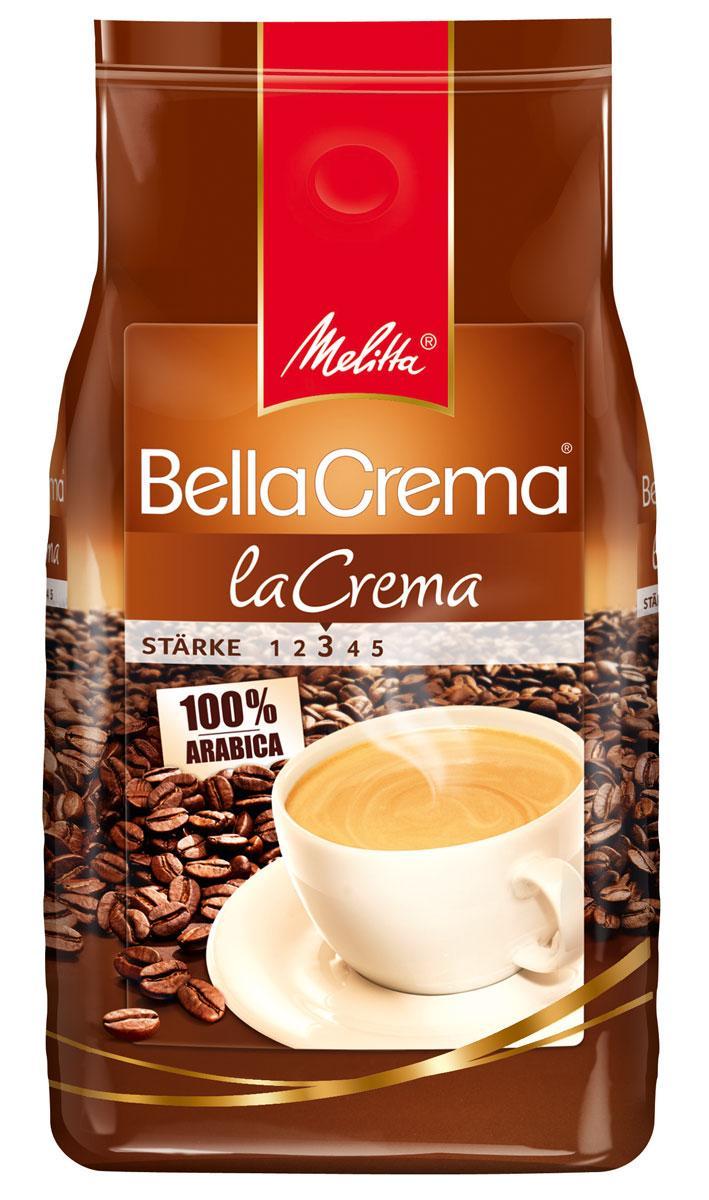 Melitta Bella Crema La Crema кофе в зернах, 1 кг0120710 Melitta Bella Crema La Crema кофе в зернах, 1 кг0120710Мягкий, ароматный кофе Melitta Bella Crema La Crema для приготовления большой чашки с ароматной пенкой, чтобы Вы могли насладиться кремовым вкусом натурального кофе. Предназначен для приготовления кофе в кофеварках и кофемашинах. Идеально сочетается с десертами, сорбетом, сладкими пирожными.