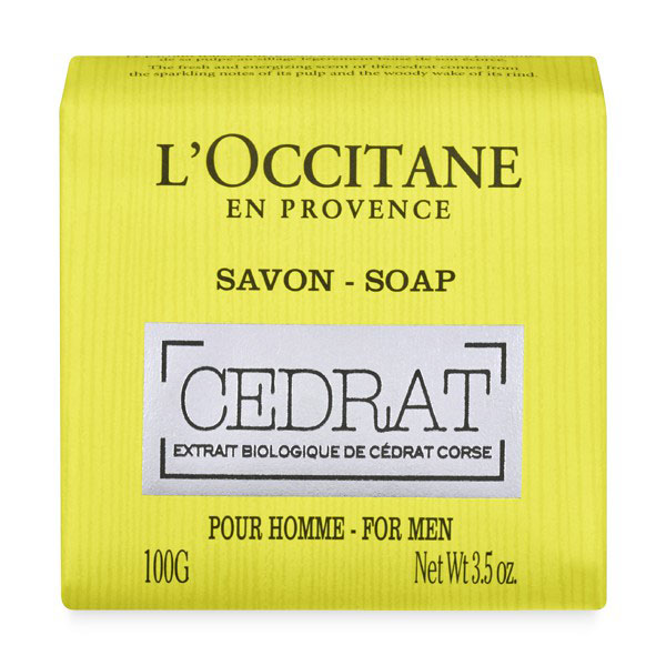 LOccitane Мыло Cedrat 100 г9 LOccitane Мыло Cedrat 100 г9Натуральное мягкое мыло квадратной формы очищает и ароматизирует кожу.