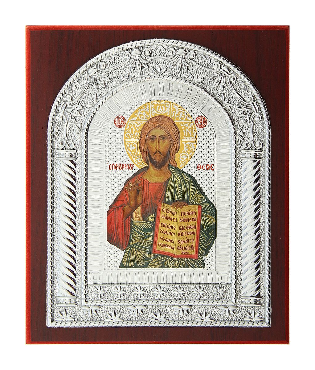 Икона Иисус Христос, 14 см х 17 смFS-91909 Икона Иисус Христос, 14 см х 17 смFS-91909Икона Иисус Христос представляет собой святое изображение на деревянной подставке, украшенной изящной рамкой. Благодаря подставке икону удобно располагать на столе. Икона полностью соответствует канонам Русской Православной Церкви. Такая икона будет прекрасным подарком с духовной составляющей.