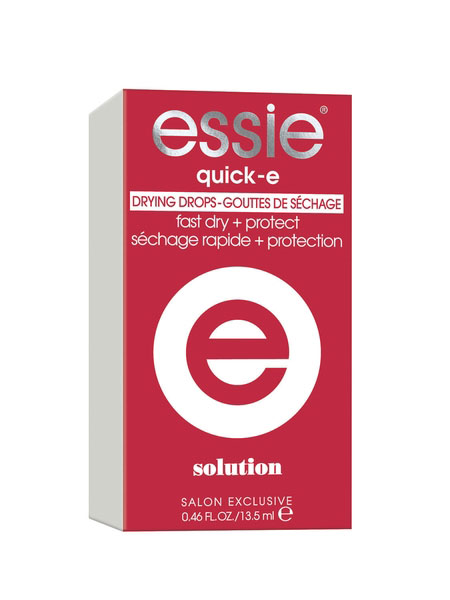 Essie Капли для быстрой сушки лака для ногтей Quick-e, 13,5 млFM 5567 weis-grau Essie Капли для быстрой сушки лака для ногтей Quick-e, 13,5 млFM 5567 weis-grauСпециальные капли для быстрой сушки лака для ногтей от Эсси помогут быстро завершить самый сложный маникюр! Профессиональное средство легко наносится и надолго сохраняет гладкость покрытия, предотвращая смазывание и скалывание лака.