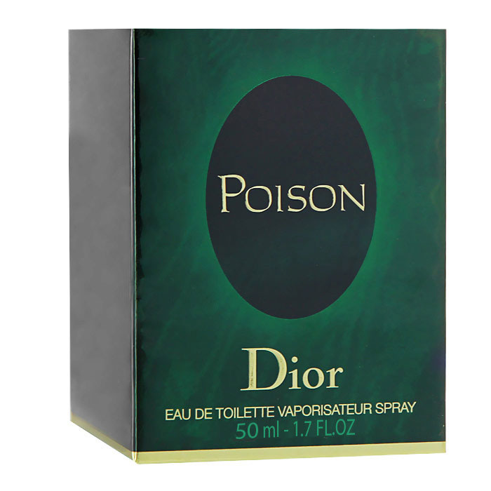 Christian Dior Poison. Туалетная вода, женская, 50мл1301210 Christian Dior Poison. Туалетная вода, женская, 50мл1301210Событие в мире парфюмерии. Запретное искушение в легендарном восхитительном аромате Christian Dior Poison. Смелый и провоцирующий, загадочный, полный тайн. Запретное искушение, которое никого не оставит равнодушным. Невероятный цветочно-пряный и амбровый аромат. Poison в переводе с французского - это Яд, ароматный яд для сердца, яд покорения и соблазнения... Классификация аромата: амбровый, пряный, цветочный.Верхние ноты: кориандр, слива, стручковый перец, анис.Ноты сердца:тубероза, корица, гвоздика, роза.Ноты шлейфа:сандал, мускус, янтарь.Ключевые слова:Пьянящий, яркий, будоражащий, влекущий, завораживающий! Характеристики:Объем: 50 мл. Производитель: Франция. Туалетная вода - один из самых популярных видов парфюмерной продукции. Туалетная вода содержит 4-10%парфюмерного экстракта. Главные достоинства данного типа продукции заключаются в доступной цене, разнообразии форматов (как правило, 30, 50, 75, 100 мл), удобстве использования (чаще всего - спрей). Идеальна для дневного использования. Товар сертифицирован.