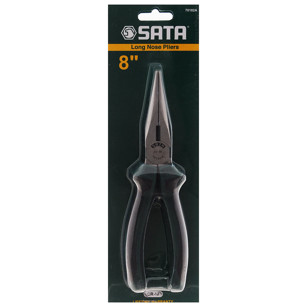 Длинногубцы SATA 70102APsr 1440 li-2 Длинногубцы SATA 70102APsr 1440 li-2Длинногубцы Sata предназначены для захвата, зажима и удержания мелких деталей. Изготовлены из высококачественной хром-никелевой стали. Это увеличивает эксплуатационный период на 30% по сравнению с подобным изделием из хромованадиевой стали. Двухкомпонентные рукоятки обеспечивают более комфортную эксплуатацию, не допускают скольжения и защищены от вредного воздействия масла.