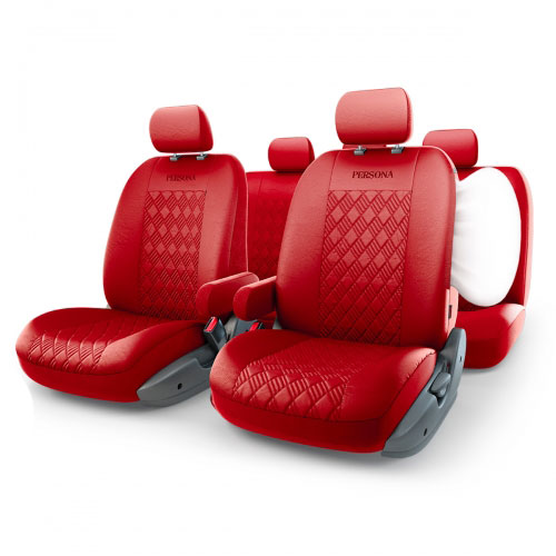 Авточехлы Autoprofi Persona Full, цвет: красный, 13 предметов. Размер М98298130 Авточехлы Autoprofi Persona Full, цвет: красный, 13 предметов. Размер М98298130Универсальные автомобильные чехлы Autoprofi Persona Full изготовлены полностью из экокожи и выдержаны в нейтральном однотонном цвете, за счет чего они выглядят эффектно. Кроме того, использование в чехлах единого материала, без добавления полиэстера на задней или боковой стороне чехлов, повысило их эксплуатационные характеристики и сделало практически не отличимыми от кожаных кресел. Авточехлы актуальны для современных иномарок не только благодаря стильному внешнему виду, но и наличию распускаемого шва для боковых подушек безопасности. Универсальная конструкция подходит для большинства автомобильных сидений.Особенности: Карманы в спинках передних сидений.3 молнии в сиденье заднего ряда.3 молнии в спинке заднего ряда.Предустановленные крючки на широких резинках.Крепление передних спинок липучками.Использование с боковыми airbag. Толщина поролона: 5 мм.Комплектация: 5 подголовников, 2 подлокотника, 2 спинки переднего ряда, 2 сиденья переднего ряда, 1 спинка заднего ряда, 1 сиденье заднего ряда.