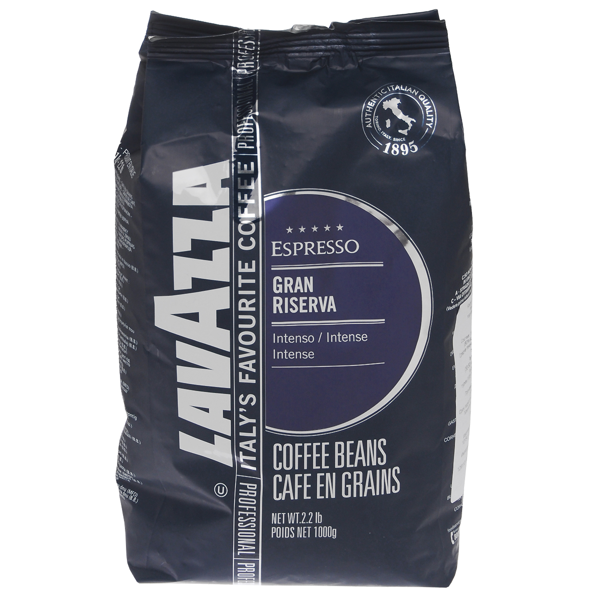 Lavazza Gran Riserva кофе в зернах, 1 кг0120710 Lavazza Gran Riserva кофе в зернах, 1 кг0120710Lavazza Gran Riserva изготовлен из лучших кофейных зерен средней степени обжарки, поэтому поражает многогранностью вкуса. Тонкий аромат не оставит равнодушным ни одного кофейного гурмана.