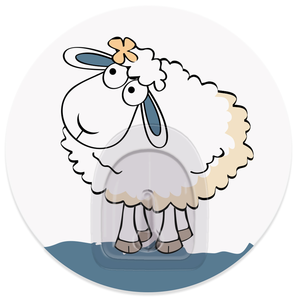 Крючок адгезивный Tatkraft Funny sheep. Linda, диаметр 8 смS03301004 Крючок адгезивный Tatkraft Funny sheep. Linda, диаметр 8 смS03301004Крючок адгезивный Tatkraft Funny sheep. Linda изготовлен из пластика. Крючок может быть установлен только на ровной воздухонепроницаемой поверхности: плитка, стекло, пластик, металл, ламинированное дерево и другие. Крючок является многоразовым, что позволяет перевесить его в любое удобное место. Крючок Tatkraft Funny sheep. Linda имеет авторский дизайн, который украсит любой интерьер. Диаметр крючка: 8.Максимальная нагрузка: 3 кг.