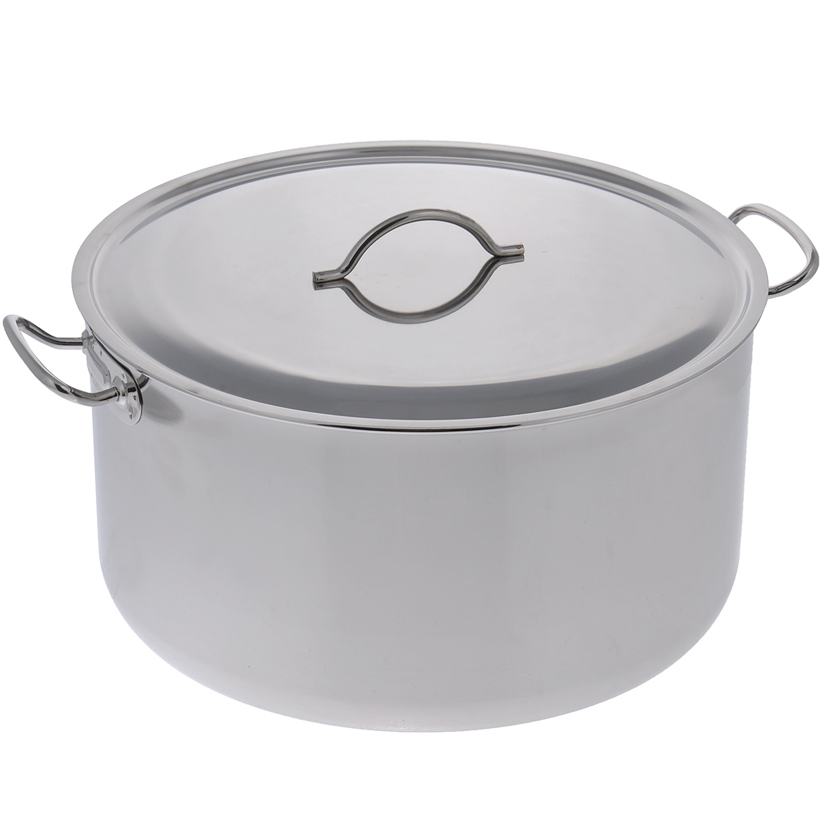 Кастрюля АМЕТ с крышкой, 25 л54 009312 Кастрюля АМЕТ с крышкой, 25 л54 009312Кастрюля АМЕТ изготовлена из высококачественной нержавеющей стали. Изделие облагает высокой устойчивостью к коррозии, не вступают в реакцию с холодными и горячими продуктами, полностью сохраняя их вкусовые качества. Кастрюля укомплектована крышкой из нержавеющей стали и оснащена эргономичными ручками. Крышка плотно прилегает к краю кастрюли, сохраняя аромат блюд. Крышка оснащена удобной ручкой. Подходит для газовых и электрических плит. Можно мыть в посудомоечной машине. Высота стенки: 21 см. Толщина стенки: 0,4 см. Толщина дна: 0,4 см. Ширина с учетом ручек: 50,5 см.