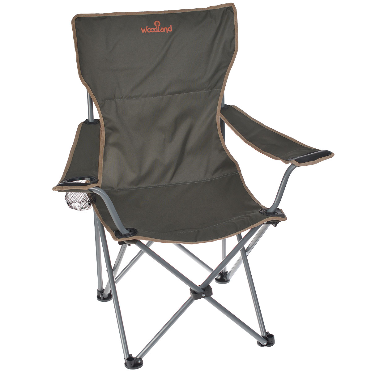 Кресло складное Woodland Comfort, 54 см х 54 см х 98 см09840-20.000.00 Кресло складное Woodland Comfort, 54 см х 54 см х 98 см09840-20.000.00Складное кресло Woodland Comfort предназначено для создания комфортных условий в туристических походах, охоте, рыбалке и кемпинге.Особенности:Компактная складная конструкция.Прочный стальной каркас с покрытием, диаметр 18 мм.Прочный ПВХ с водоотталкивающим покрытием Oxford 600D.Подлокотники с отделением для напитка.Максимальная нагрузка: 120 кг.