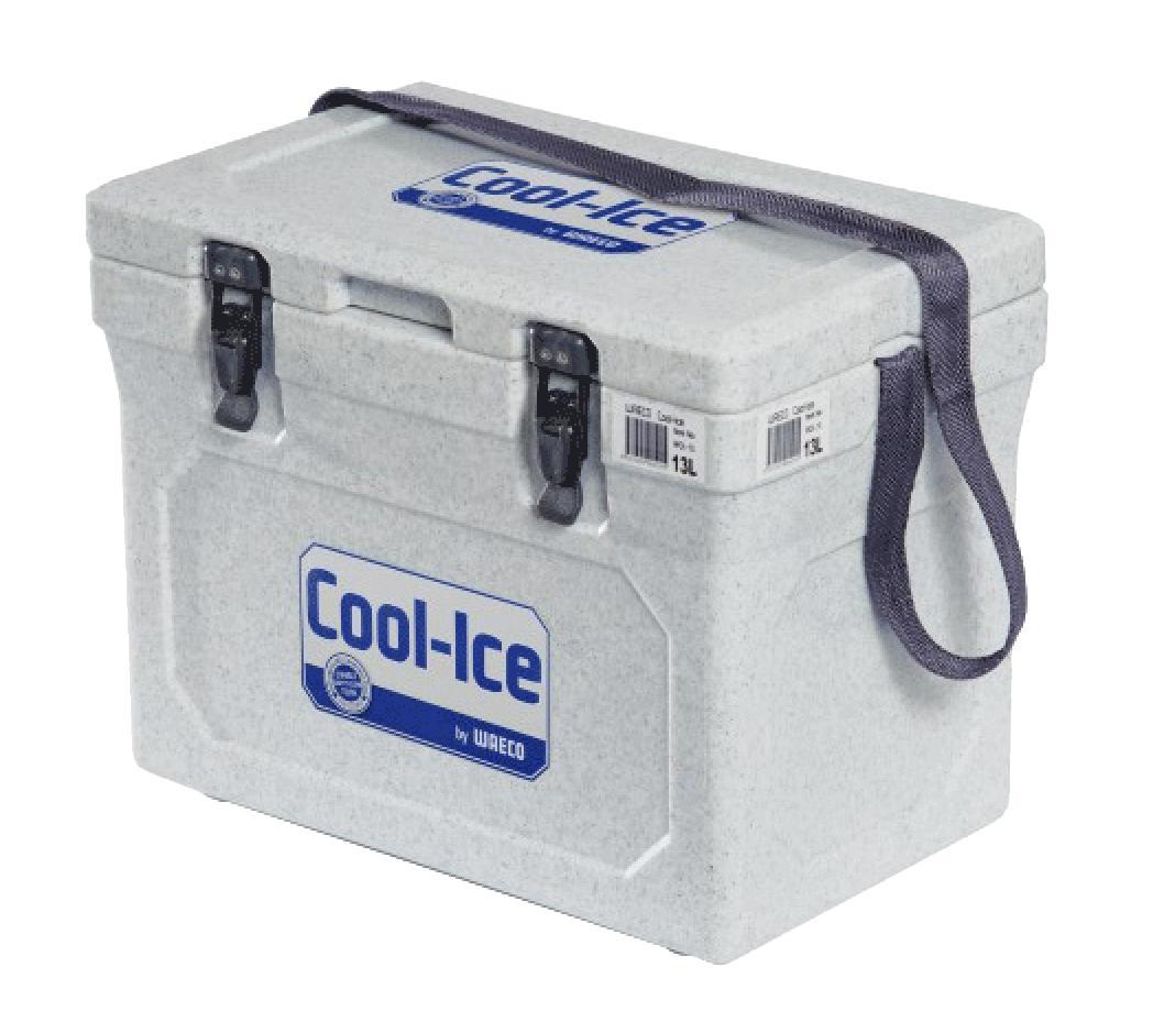 Dometic Cool-Ice WCI-13 изотермический контейнер, 13 лWCI-13 Dometic Cool-Ice WCI-13 изотермический контейнер, 13 лWCI-13Термобокс Dometic Cool Ice WCI 13 имеет особое лабиринтное уплотнение, которое не дает попадать теплому воздуху во внутрь. Эта система LABYRINTH SEAL - которая дает возможность сохранять необходимую температуру дольше. Термобокс сделан из термостойких, гигиеничных материалов. Cool Ice WCI 13 имеет защиту от ультрафиолетового излучения, очень легко моется и оснащен надежными защелками, петли сделаны из нержавеющей стали. Для удобства в транспортировке, предусмотрен ремень. Также предусмотрено отверстие для слива конденсата в корпусе. Вес термобокса, всего 2,8 кг.