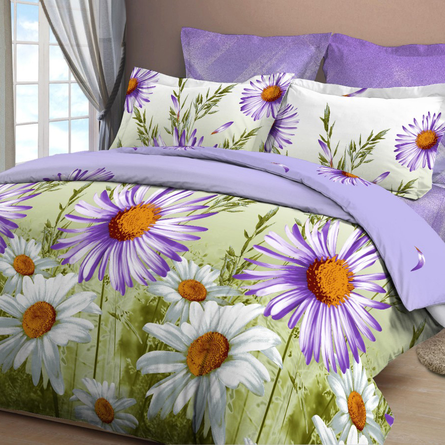 Комплект белья Letto, 2-спальный, наволочки 70х70, цвет: сиреневый. BR24-4391602 Комплект белья Letto, 2-спальный, наволочки 70х70, цвет: сиреневый. BR24-4391602Для производства серии Традиция используется российская бязь, плотностью 125 гр/м, с применением устойчивых импортных красителей и печати с новомодным эффектом 3D. Серия Традиция от Letto - это возможность купить оптом недорогое постельное белье, выполненной из классической российской бязи, знакомой многим домохозяйкам. Несмотря на то, что на смену бязи пришли более комфортные ткани для постельного белья, такие как сатин и перкаль, бязь продолжает оставаться одним из самых востребованных продуктов на текстильном рынке России благодаря своим потребительским свойствам и доступной цене. Яркий комплект постельного белья из 100% хлопка с ультрамодным 3D-дизайном теперь с простыней на резинке! Это постельное белье отлично впишется в интерьер вашей спальни и подарит вам крепкий комфортный сон! Комплект изготовлен по новым технологиям производства и окрашивания. Традиционное плотное бязевое плетение позволяет ткани оставаться прочной, но в то же время натуральной, комфортной и приятной телу. А новейшие устойчивые красители сохраняют яркость и насыщенность оттенков даже после частых стирок! Обращаем внимание, что наволочки в комплекте без ушек, расцветка может отличаться от представленной на фото.
