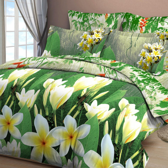 Комплект белья Letto, 2-спальный, наволочки 70х70, цвет: зеленый. B12-4551114/26 Комплект белья Letto, 2-спальный, наволочки 70х70, цвет: зеленый. B12-4551114/26Для производства серии Традиция используется российская бязь, плотностью 125 гр/м, с применением устойчивых импортных красителей и печати с новомодным эффектом 3D. Серия Традиция от Letto - это возможность купить оптом недорогое постельное белье, выполненной из классической российской бязи, знакомой многим домохозяйкам. Несмотря на то, что на смену бязи пришли более комфортные ткани для постельного белья, такие как сатин и перкаль, бязь продолжает оставаться одним из самых востребованных продуктов на текстильном рынке России благодаря своим потребительским свойствам и доступной цене.