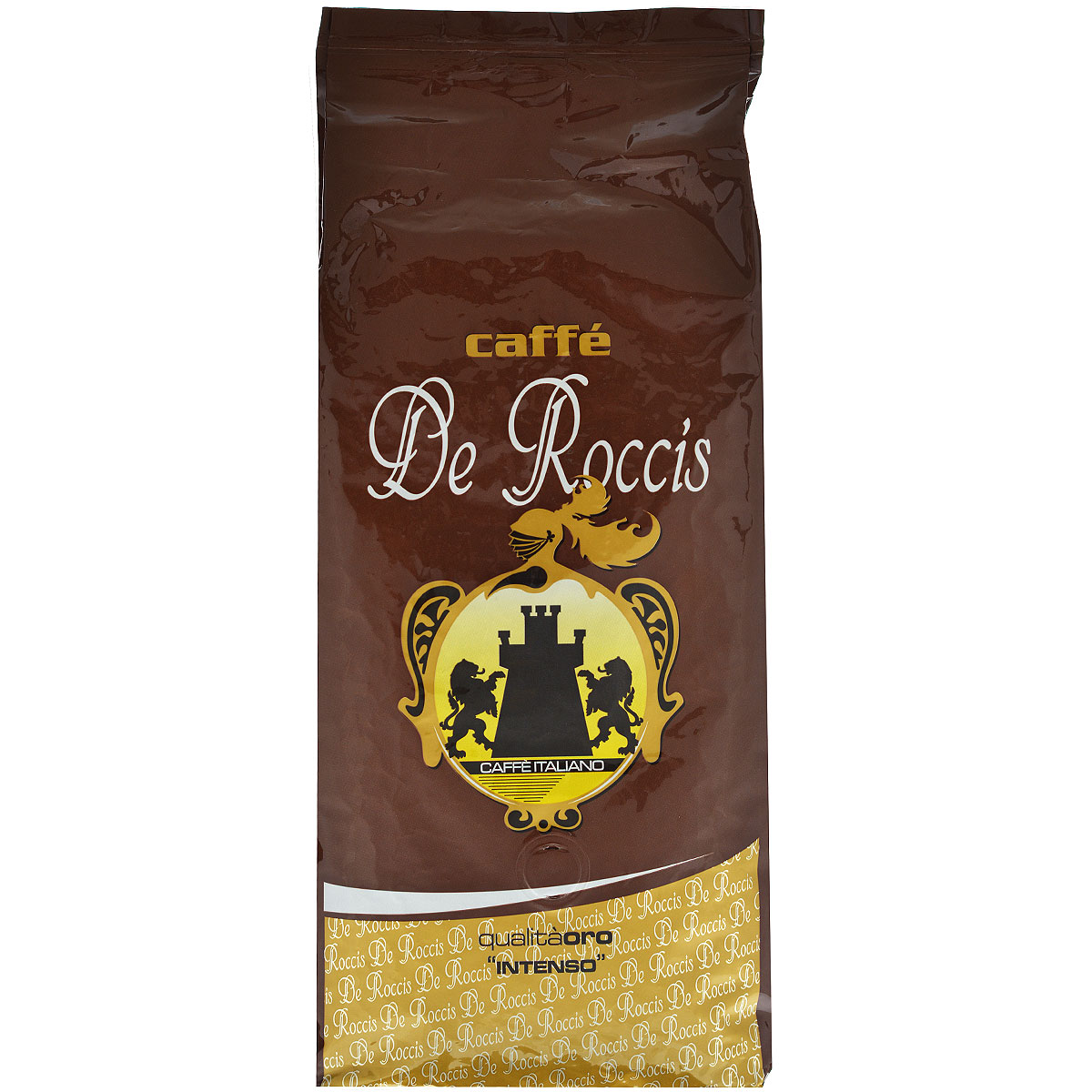 De Roccis Oro кофе в зернах, 1 кг101246 De Roccis Oro кофе в зернах, 1 кг101246Натуральный жареный кофе в зернах De Roccis Oro высшего сорта. Кофейная смесь, наделяющая эспрессо глубоким вкусом, специальная обжарка придает незабываемый насыщенный аромат. Состав смеси: 70% арабика, 30% робуста.