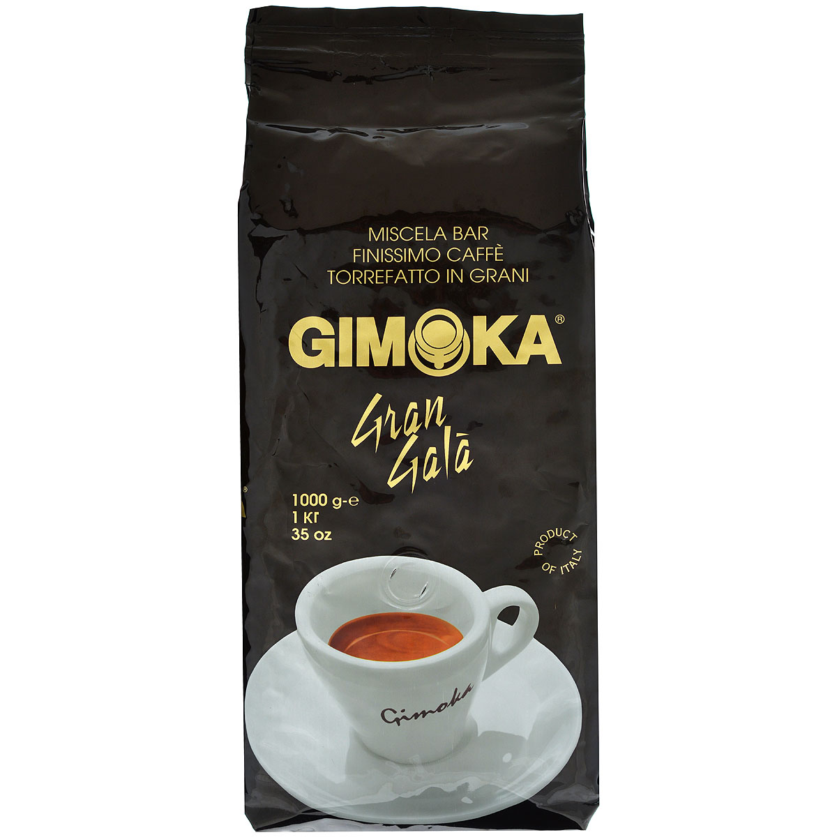 Gimoka Nero Gran Gala кофе в зернах, 1 кг0120710 Gimoka Nero Gran Gala кофе в зернах, 1 кг0120710Натуральный жареный кофе в зернах Gimoka Nero Gran Gala. Деликатная кофейная смесь Арабики для самых взыскательных гурманов. Обладает мягким ароматом и нежным бархатным вкусом. Состав смеси: 90% арабика, 10% робуста.