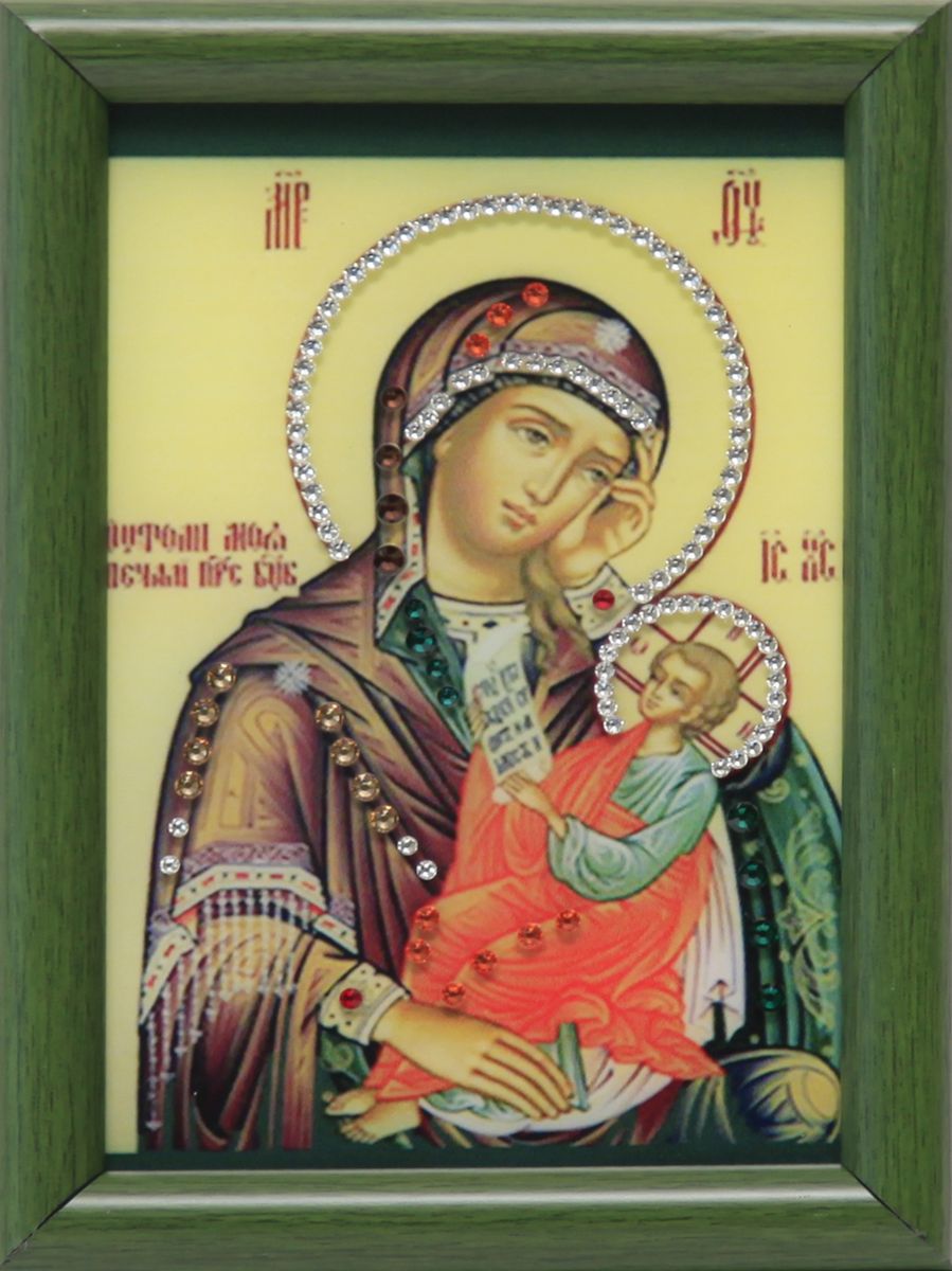 1618 Икона малая Утоли мои печали4607161057018 1618 Икона малая Утоли мои печали4607161057018стекло, хрусталь, пластик. 12х17