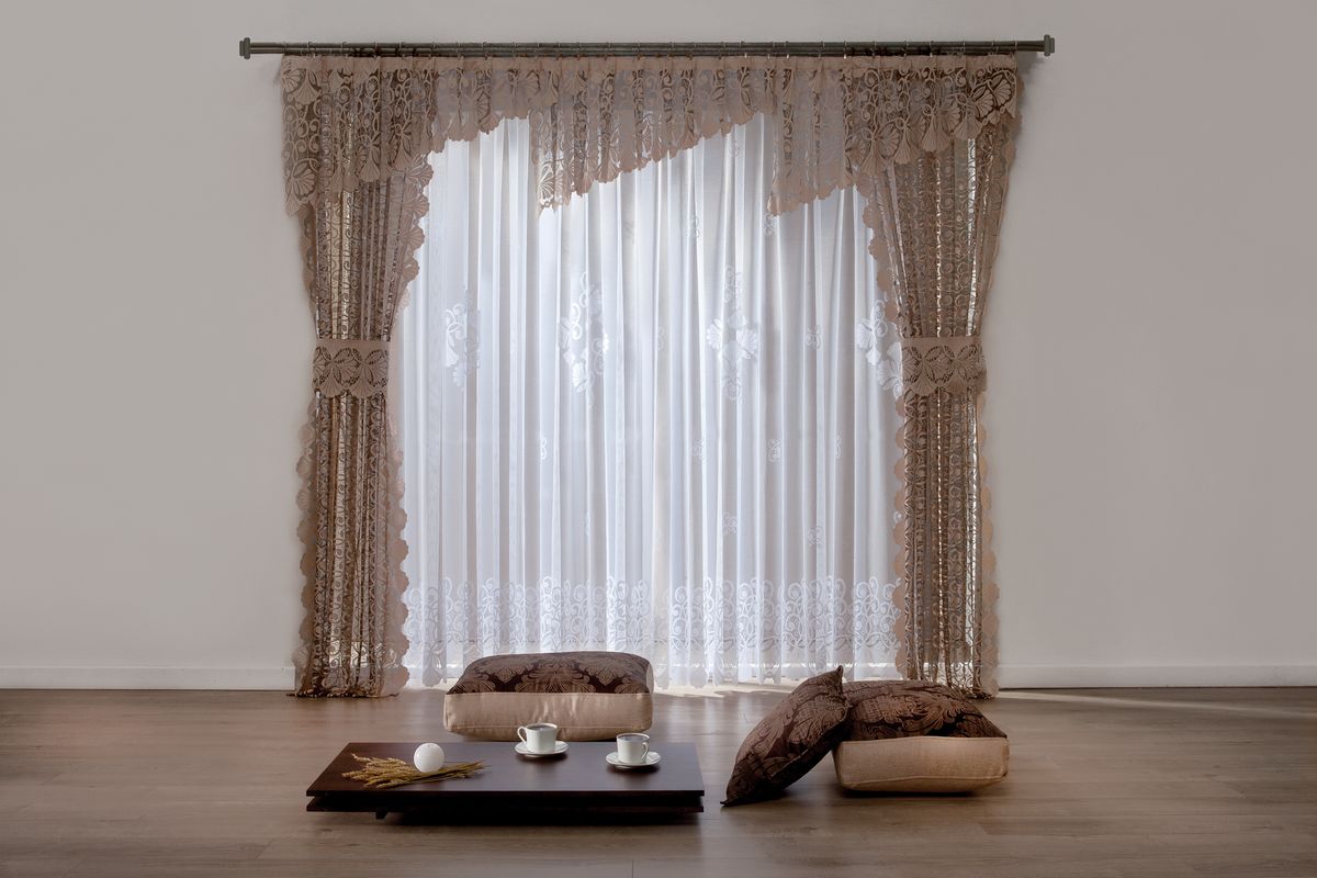 Комплект штор WISAN 400*250+145*250*2+650*60. 080W080W Комплект штор WISAN 400*250+145*250*2+650*60. 080W080WКомплект штор WISAN 400*250+145*250*2+650*60. 080W Материал: 100% п/э, размер: 400*250+145*250*2+650*60, цвет: розовый/коричневый