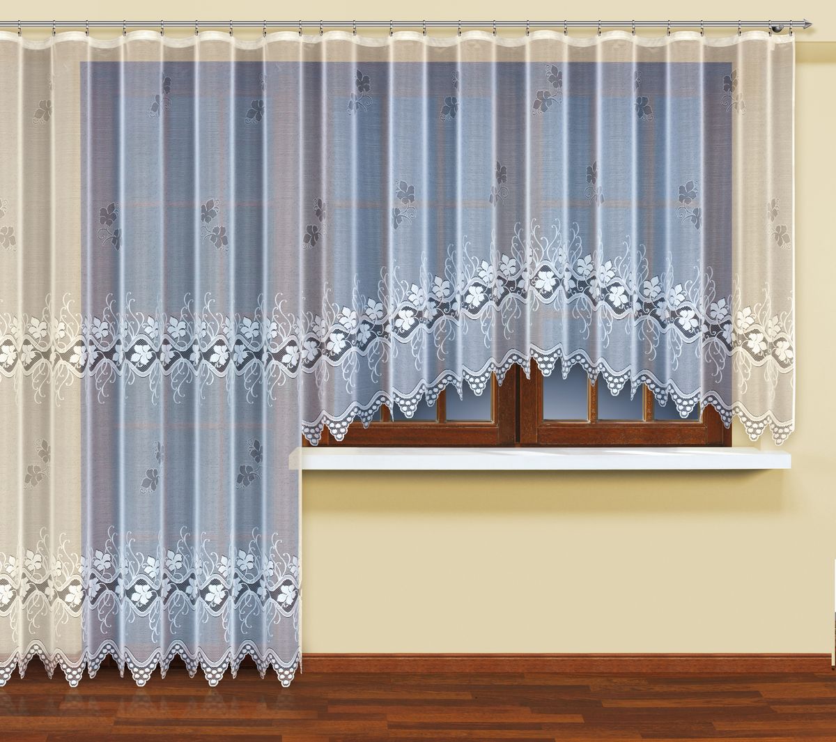 Комплект балконный HAFT 400*160+200*230. 222572203940/250 Комплект балконный HAFT 400*160+200*230. 222572203940/250Комплект балконный XAFT 400*160+200*230. 222572Материал: 100% п/э, размер: 400*160+200*230, цвет: белый