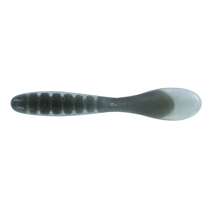 Рачок Tsuribito-Jackson Paddle Perfection, цвет: серый, 9,5 см, 5 штCB5 -Go+ Рачок Tsuribito-Jackson Paddle Perfection, цвет: серый, 9,5 см, 5 штCB5 -Go+Tsuribito-Jackson Paddle Perfection — это действительно новинка. Приманки с такой формой тела больше нет ни у одного производителя. Нижняя часть плоская. На боку основной части тела яркая полоска. Приманка имеет большой вес, за счет своих объемов, но при этом имеет положительную плавучесть. Поэтому, когда джиг-головка будет лежать на дне, хвостик будет находиться в вертикальном положении. Это сделает приманку заметной для рыбы, и она сможет легко ее подобрать со дна. Материал, из которого изготовлена резина довольно плотный. Запах у силикона достаточно сильный и очень приятный. Он тоже является дополнительны фактором привлекательности. На первом месте — игра. А она у Paddle Perfection очень интересная. На равномерной проводке хвост не совершает никаких колебаний, но стоит только включить в анимацию рывки, как приманка тут же оживет, и хвост бобра начинает активно двигаться в вертикальной плоскости, создавая гидроакустические колебания. После того, как Paddle Perfection падает на дно, хвостовая лопасть еще продолжает совершать небольшие колебания, находясь почти в вертикальном положении.