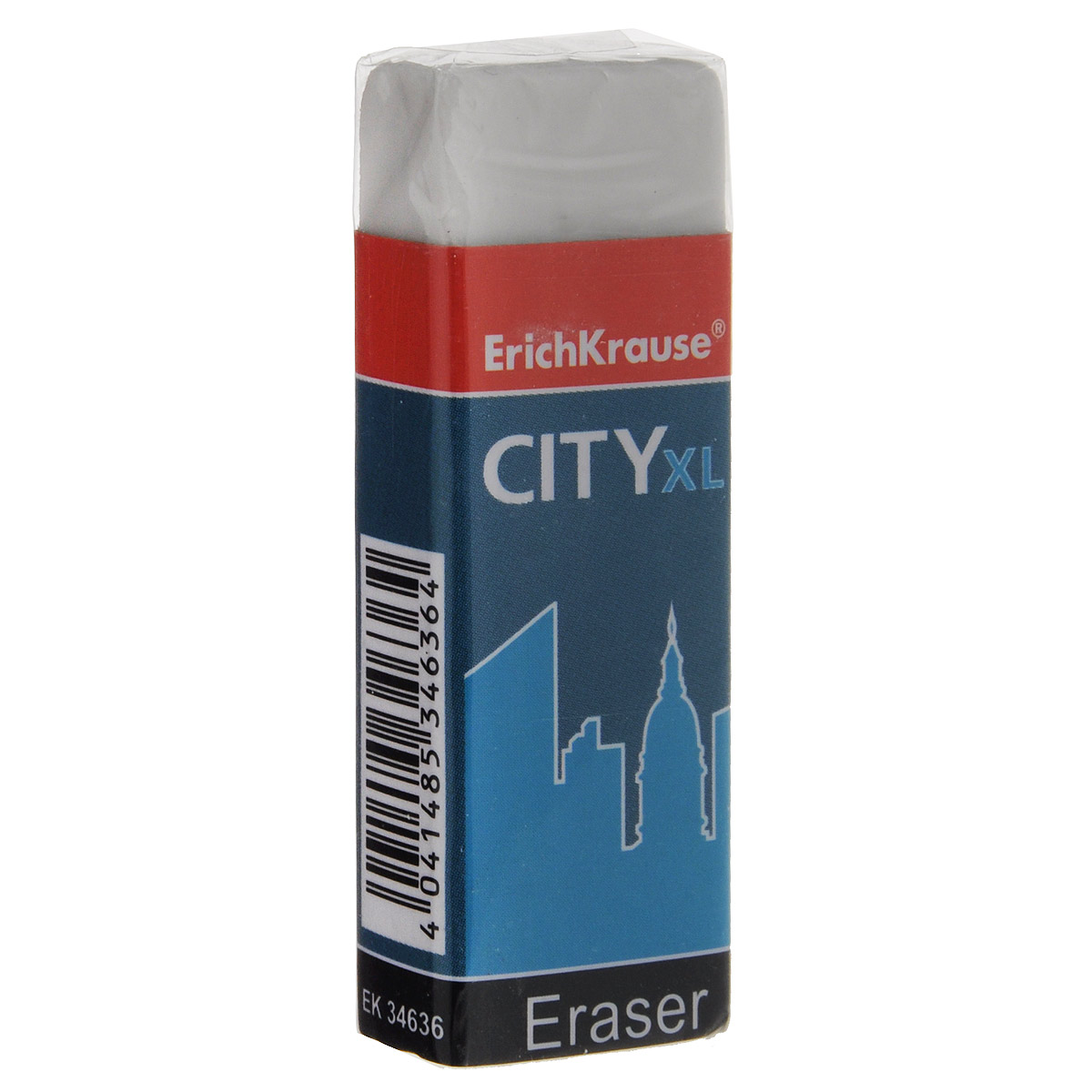 Ластик Erich Krause City XL, цвет: белыйFS-36054 Ластик Erich Krause City XL, цвет: белыйFS-36054Ластик Erich Krause City XL станет незаменимым аксессуаром на рабочем столе не только школьника или студента, но и офисного работника.