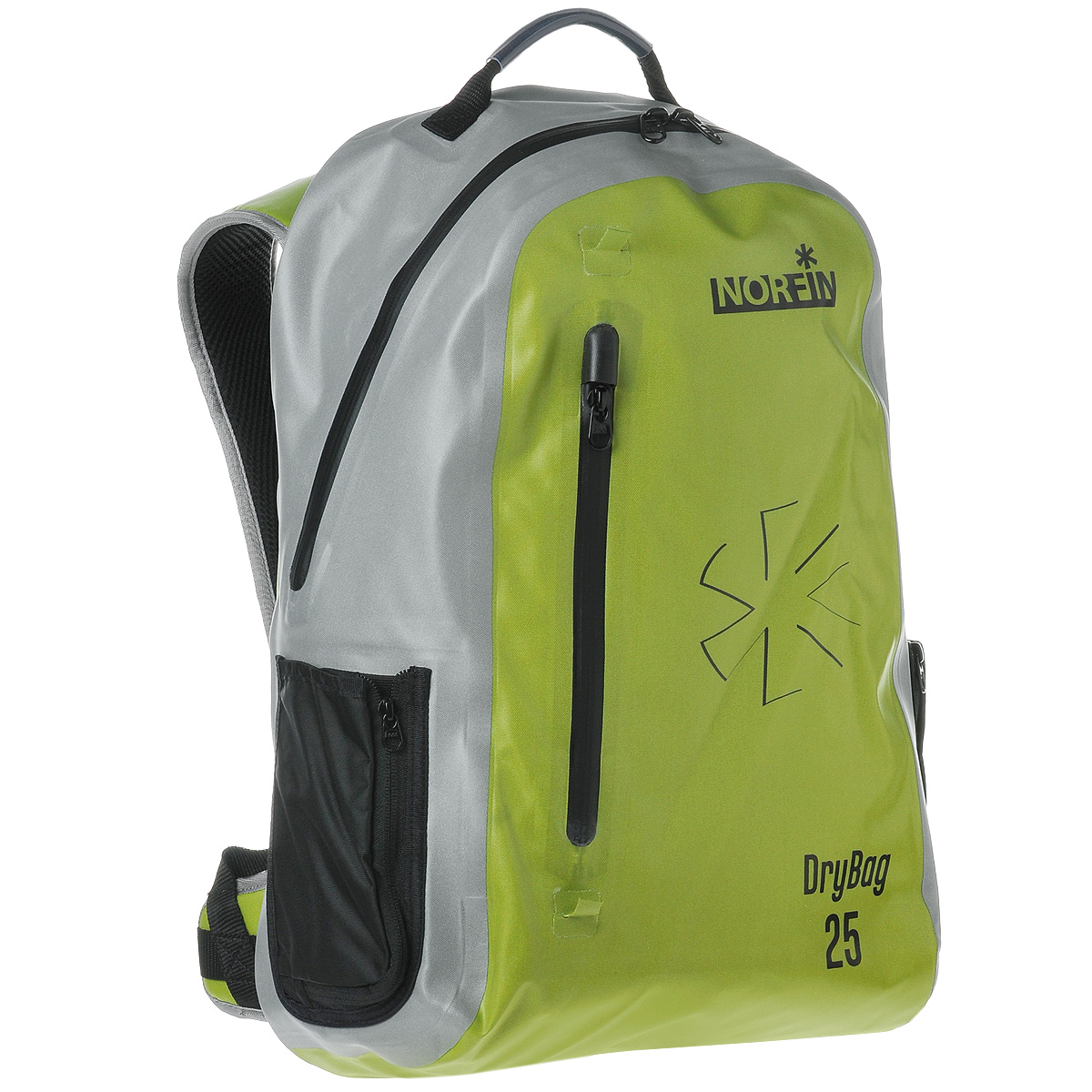 Рюкзак городской Norfin Dry Bag, цвет: серый, неоновый желтый, 25 лRivaCase 8460 black Рюкзак городской Norfin Dry Bag, цвет: серый, неоновый желтый, 25 лRivaCase 8460 blackГородской водонепроницаемый рюкзак Norfin Dry Bag. Благодаря многофункциональности данный рюкзак позволяет удобно и легко укладывать свои вещи.Особенности рюкзака:Подвесная система обтянута сеткой Air MeshАнатомические лямки. Слой пены и сетки Air Mesh для мягкости и вентиляцииТри внутренних отделения, в одном из которых можно разместить ноутбукФронтальный карман на молнииВодонепроницаемые молнииДва боковых кармана, меняющих объемГрудная стяжка Швы проклеены.