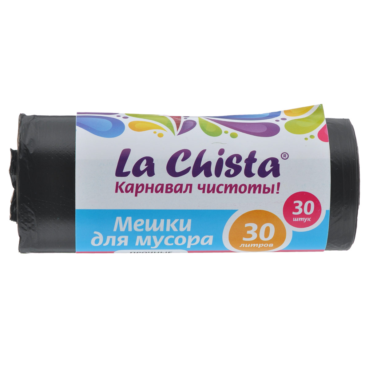 Мешки для мусора La Chista, цвет: черный, 30 л, 30 штES-414 Мешки для мусора La Chista, цвет: черный, 30 л, 30 штES-414Мешки для мусора La Chista, выполненные из высокопрочного и эластичного полиэтилена, обеспечивают чистоту и гигиену в квартире. Благодаря наличию прочного шва, не пропускают влагу и запахи. Они удобны для сбора и удаления мусора, занимают мало места, практичны в использовании. Широко применяются в быту и на производстве.Комплектация: 30 шт.