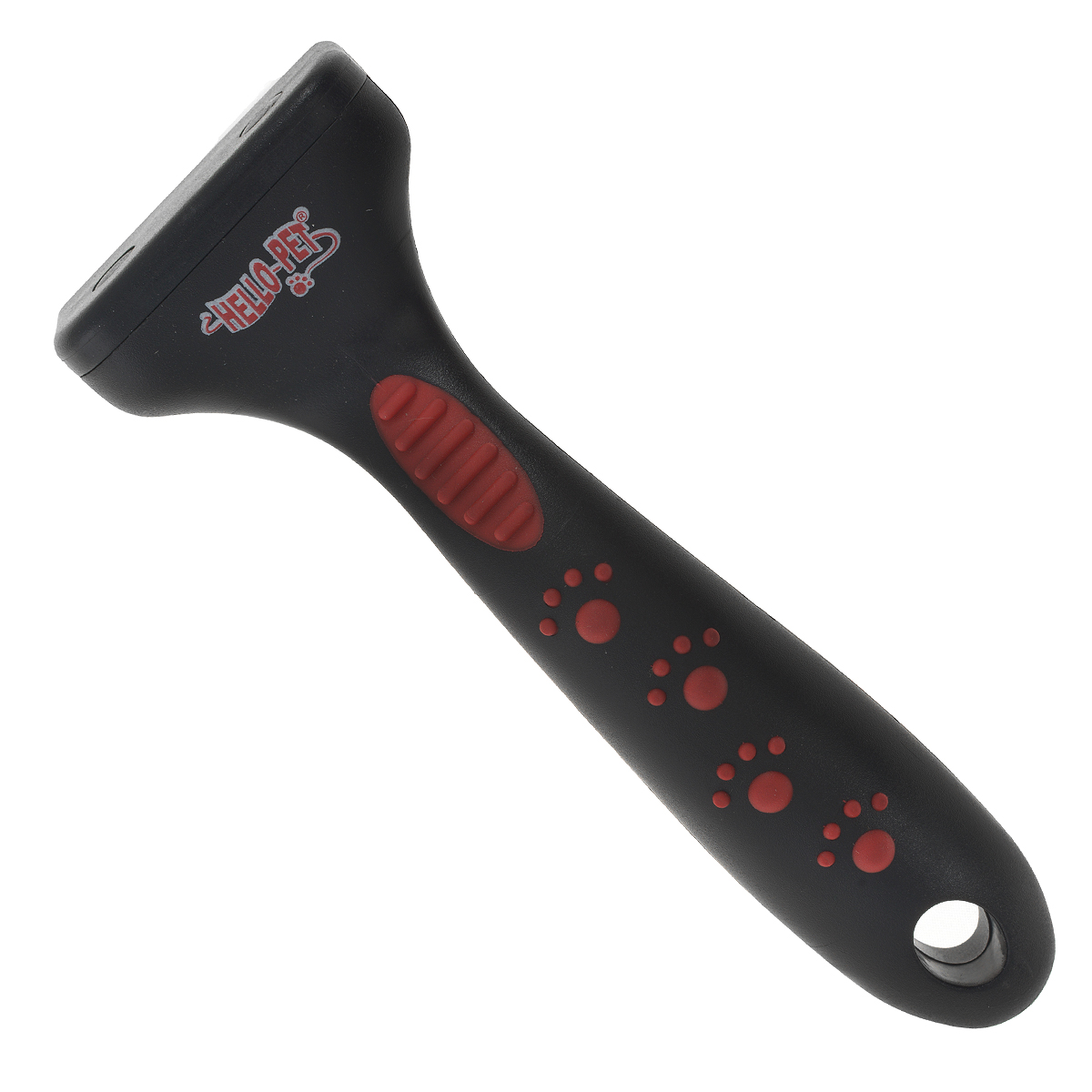 Фурминатор для животных Hello Pet. 42043S0120710 Фурминатор для животных Hello Pet. 42043S0120710Фурминатор Hello Pet, изготовленный из нержавеющей стали и пластика, специально разработан для ухода за шерстью кошек и собак. Это удивительно простой и максимально эффективный инструмент. Конструкция расчески, быстро и аккуратно удаляет отмерший подшерсток, не повреждая и не выдергивая гладкий остевой волос. За несколько сеансов легко вычесывается до 90% отмерших волосков, и линька проходит менее заметно. Эргономичная прорезиненная ручка обеспечивает надежный хват и более удобное использование. Вы забудете о спутанной шерсти, проблеме колтунов, о массе подшерстка, который остается на мебели, одежде и на полу. При постоянном применении значительно снижает риск аллергии на домашних животных. Длина фурминатора: 16 см. Размер рабочей поверхности: 4,5 см х 1,5 см.